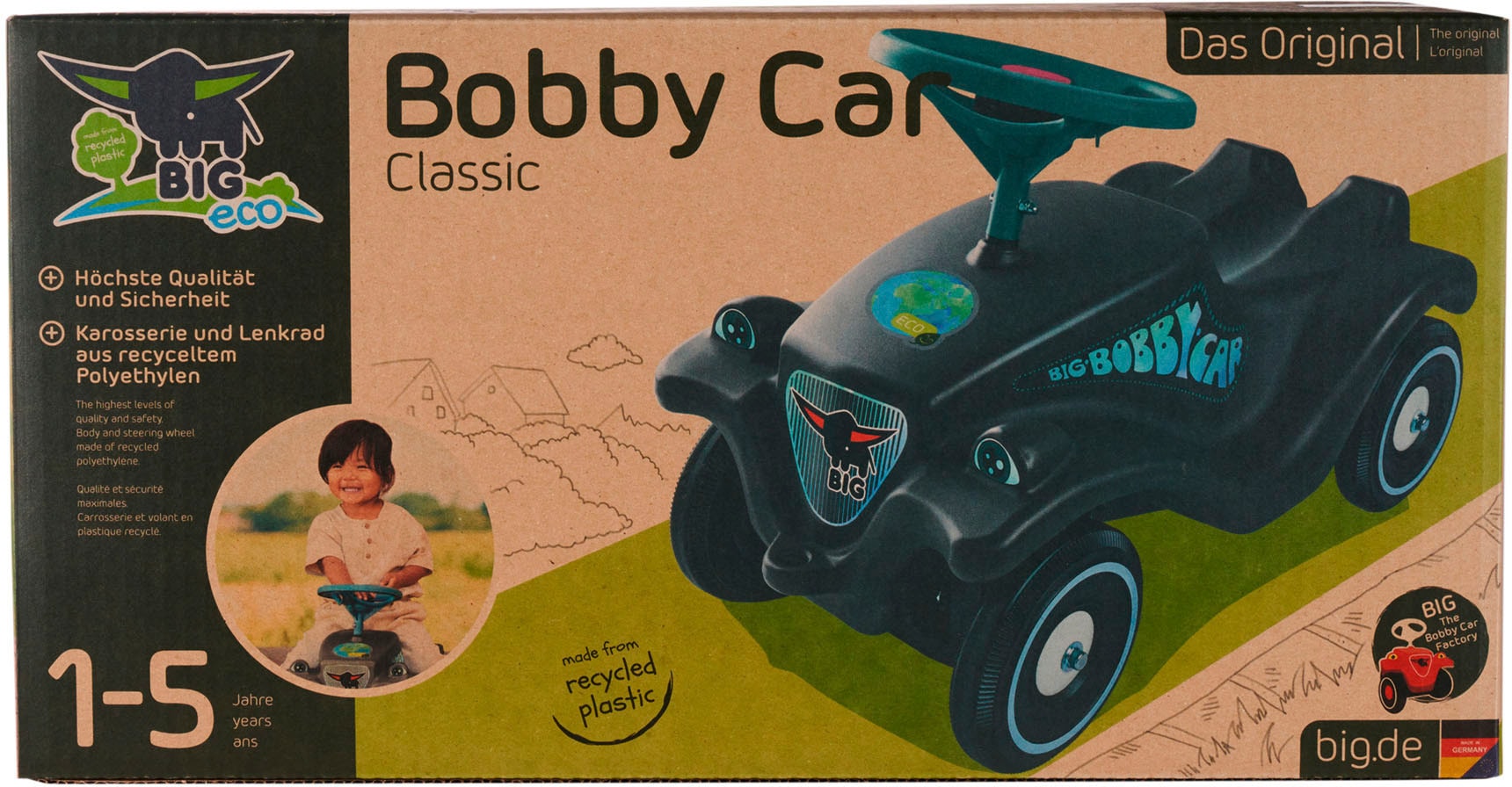 BIG Rutscherauto »BIG Bobby Car Classic Flower«, Made in Germany online