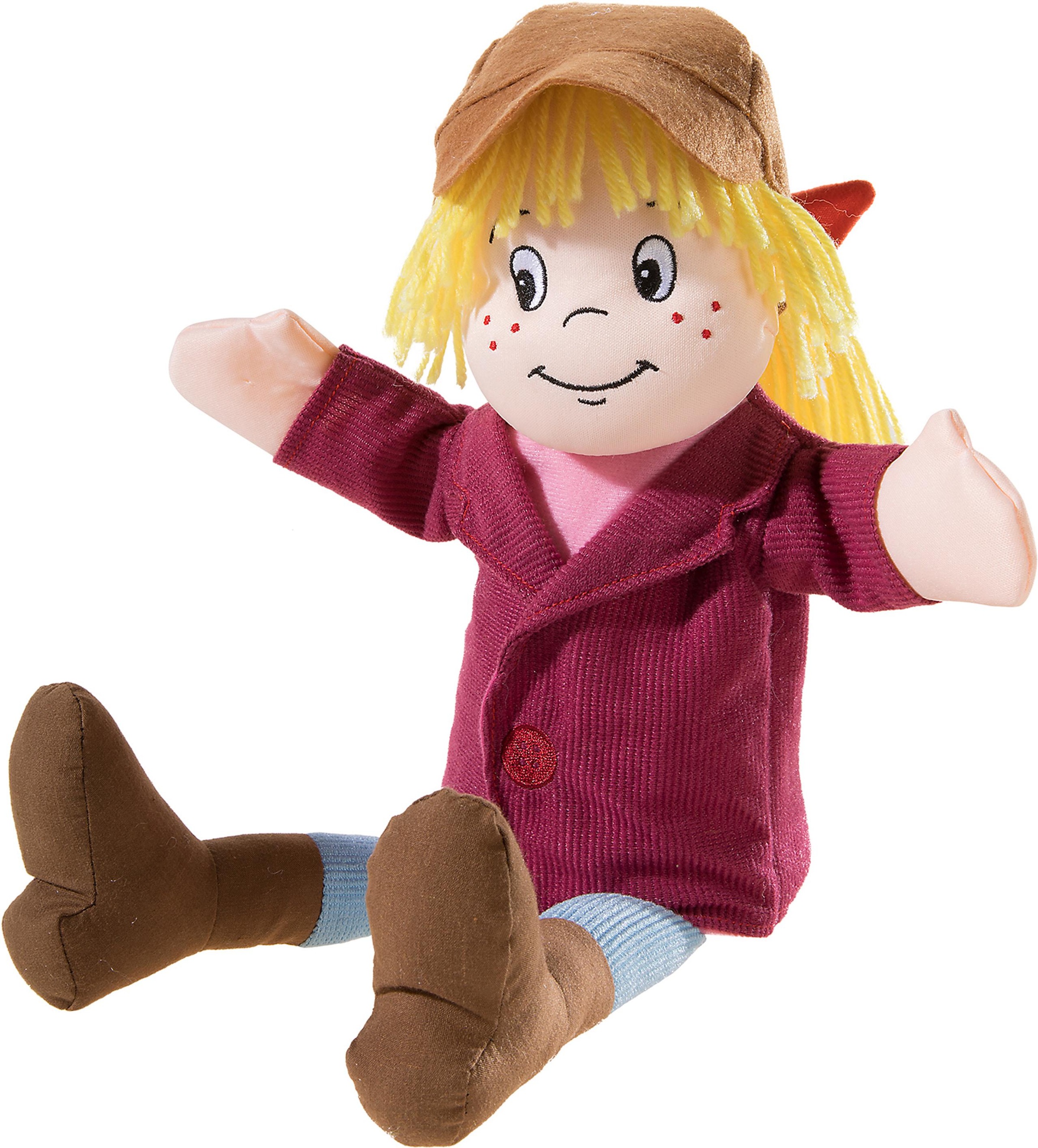 Heunec® Handpuppe »Bibi & Tina, Bibi«, im Reiteroutfit