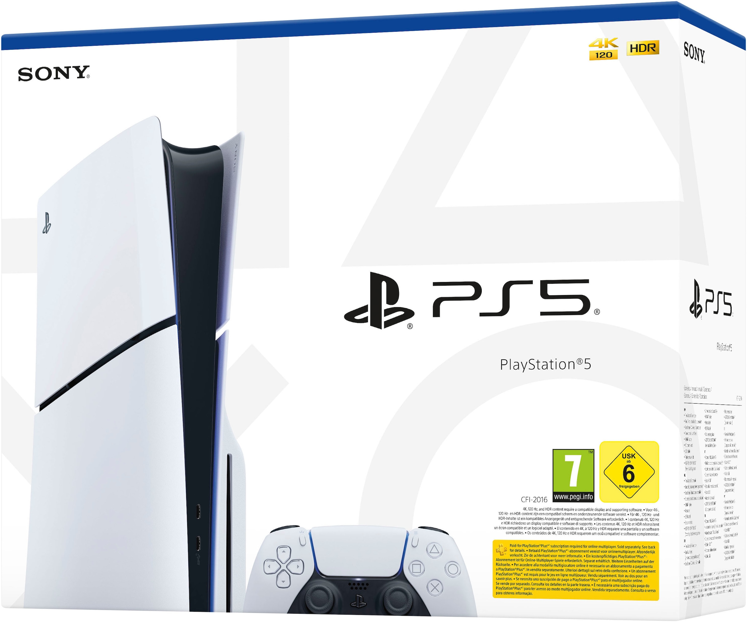 PlayStation 5 Konsolen-Set »PS5 Disk Edition (Slim) + Pulse Elite Gaming-Headset«