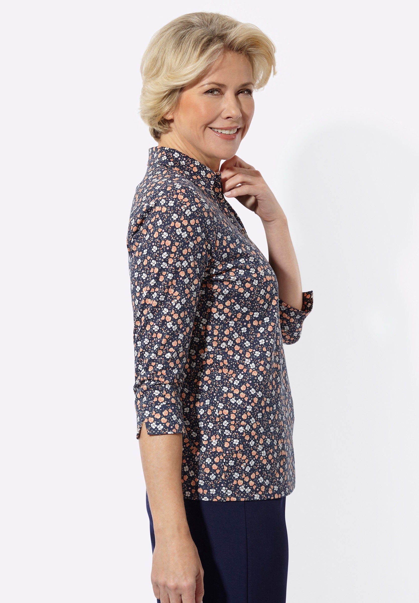 Witt Poloshirt »Poloshirt Poloshirt mit Glitzersteinchen«