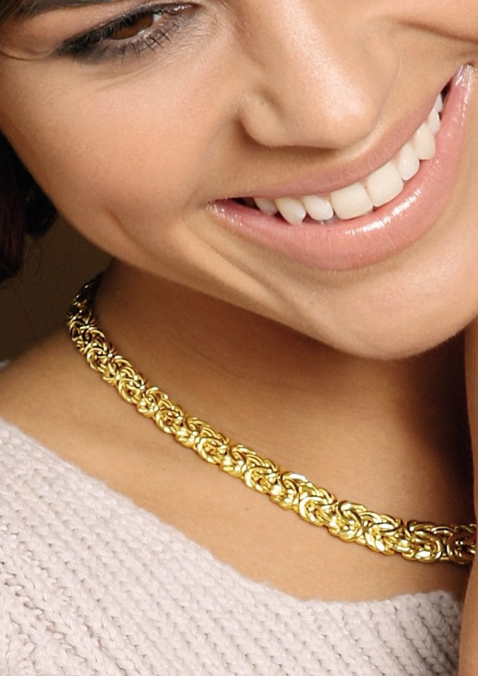 Firetti Collier »Schmuck Geschenk Gold 585 Halsschmuck Halskette Goldkette Königskette«