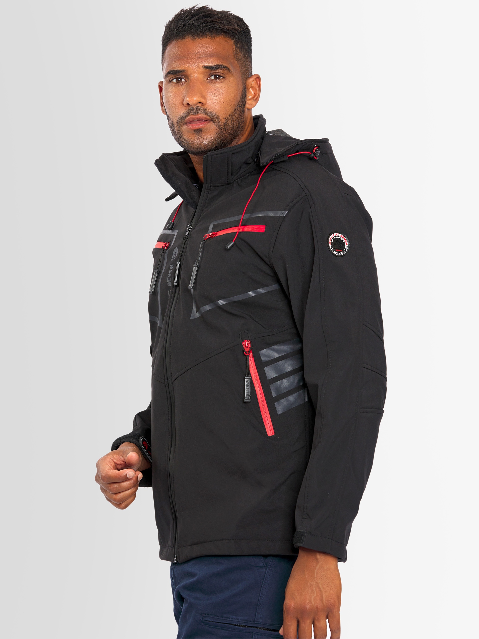 Arctic Seven Softshelljacke »Arctic Seven Herren Softshell Jacke AS088«