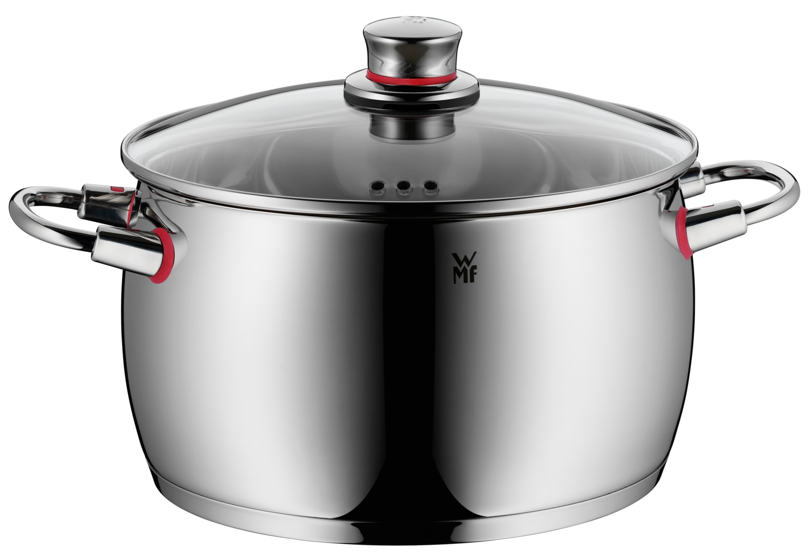 WMF Topf-Set »Quality One«, 5-teiliges Kochtopf Set mit Glasdeckel«, Cromargan® Edelstahl Rostfrei 18/10,  für alle Herdarten geeignet
