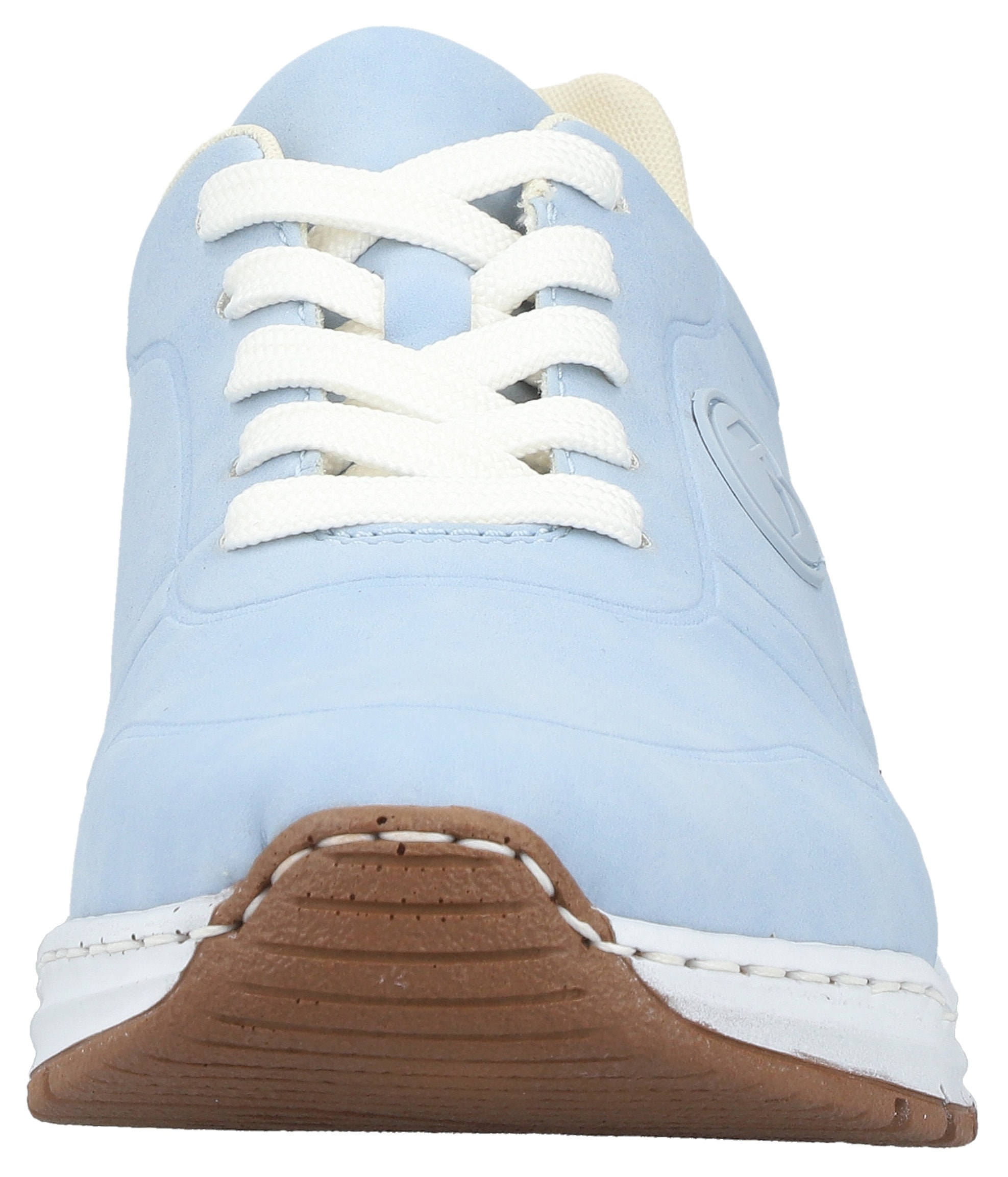 Rieker Sneaker  mit MemoSoft-Innensohle, Freizeitschuh, Halbschuh, Schnürschuh
