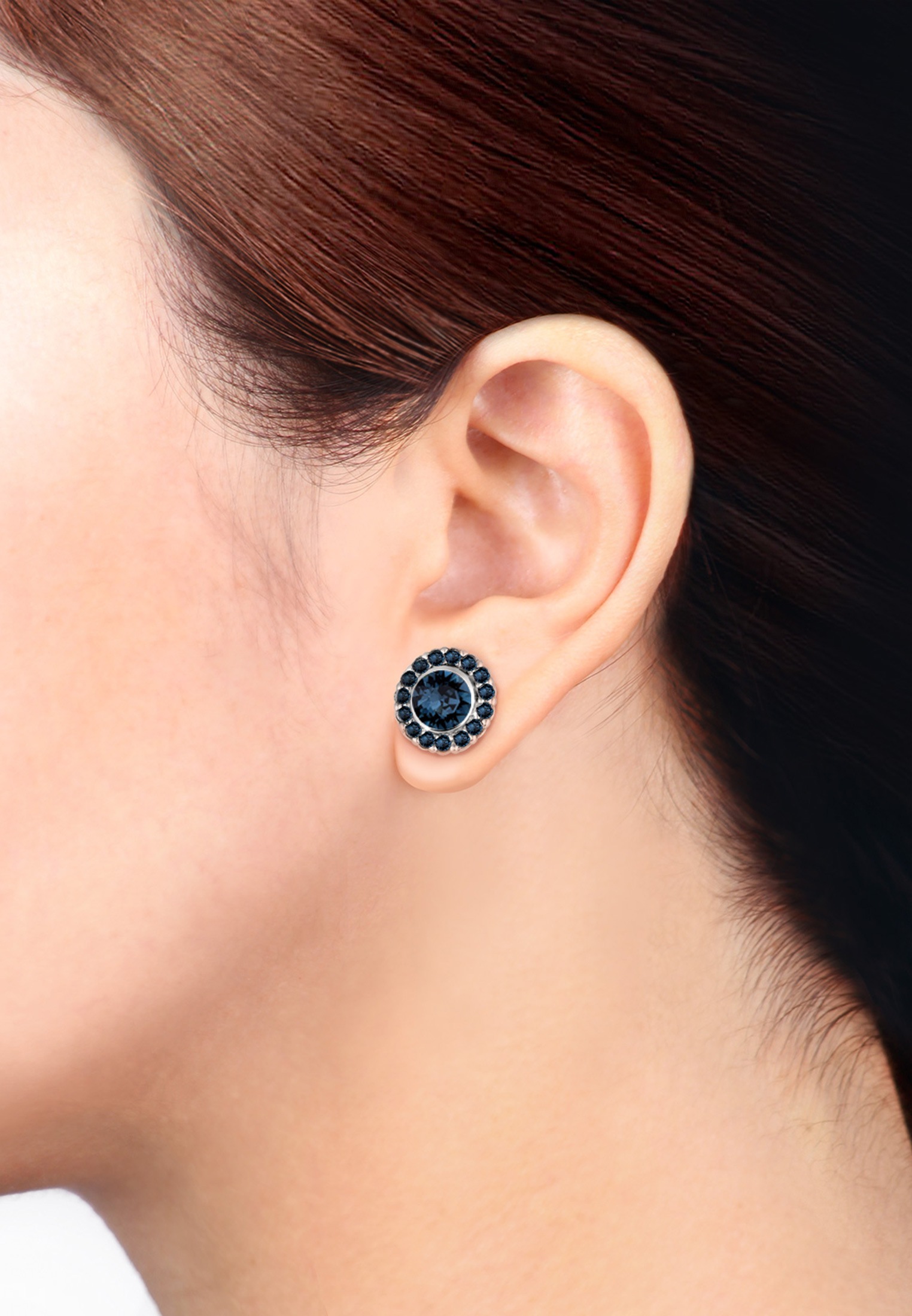 Elli Paar Ohrstecker »Ohrringe Glamour Kristalle 925 Silber«