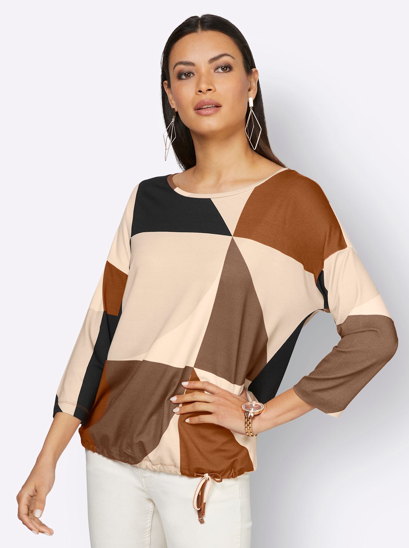 creation L 3/4-Arm-Shirt »Shirt«, (1 tlg.)