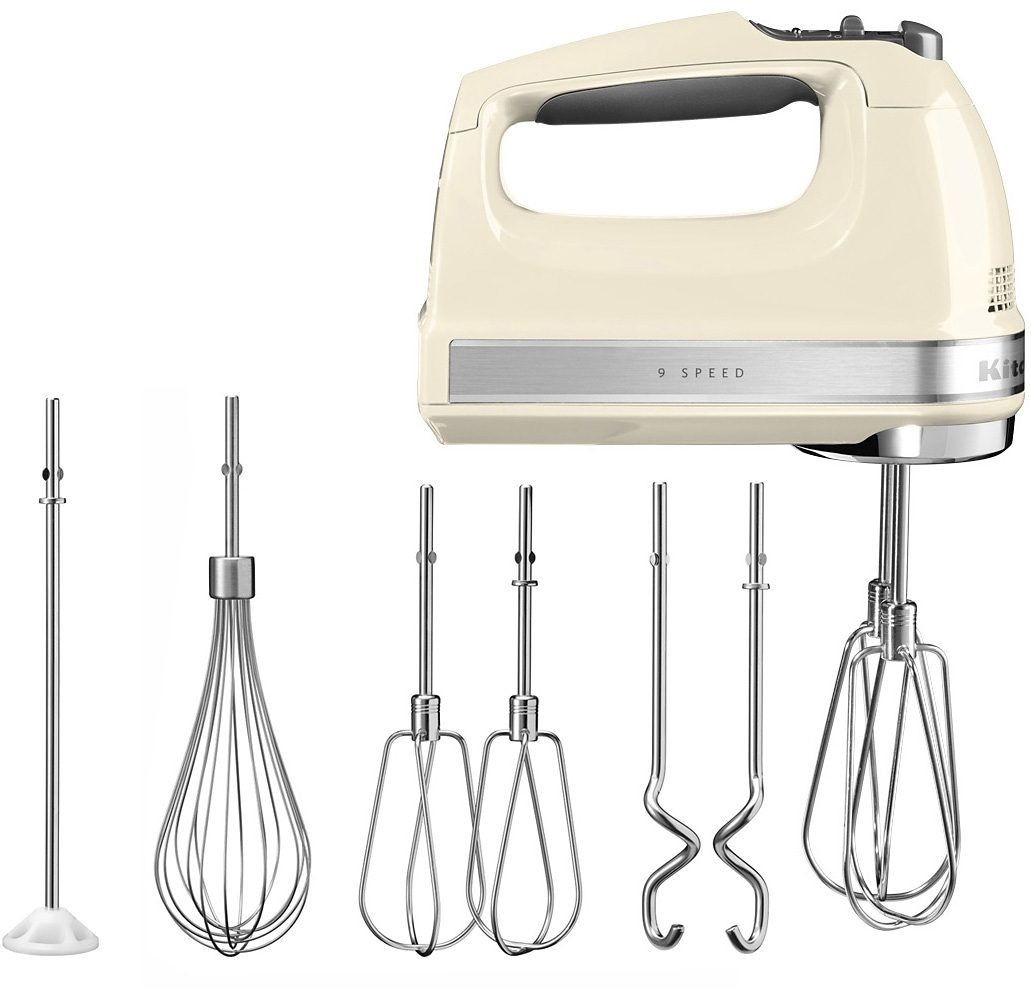 KitchenAid Handmixer »5KHM9212EAC ALMOND CREAM«, 85 W, 9 Stufen