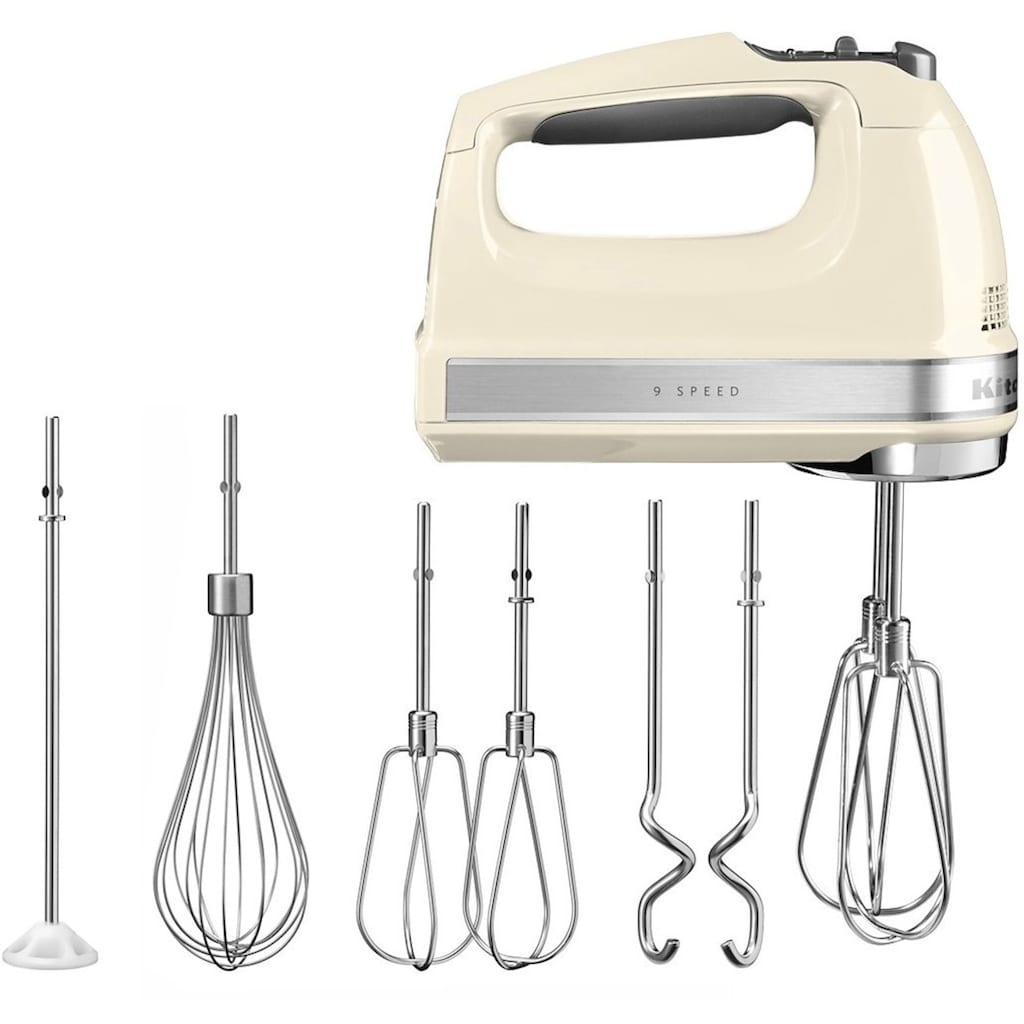 KitchenAid Handmixer »5KHM9212EAC ALMOND CREAM«, 85 W