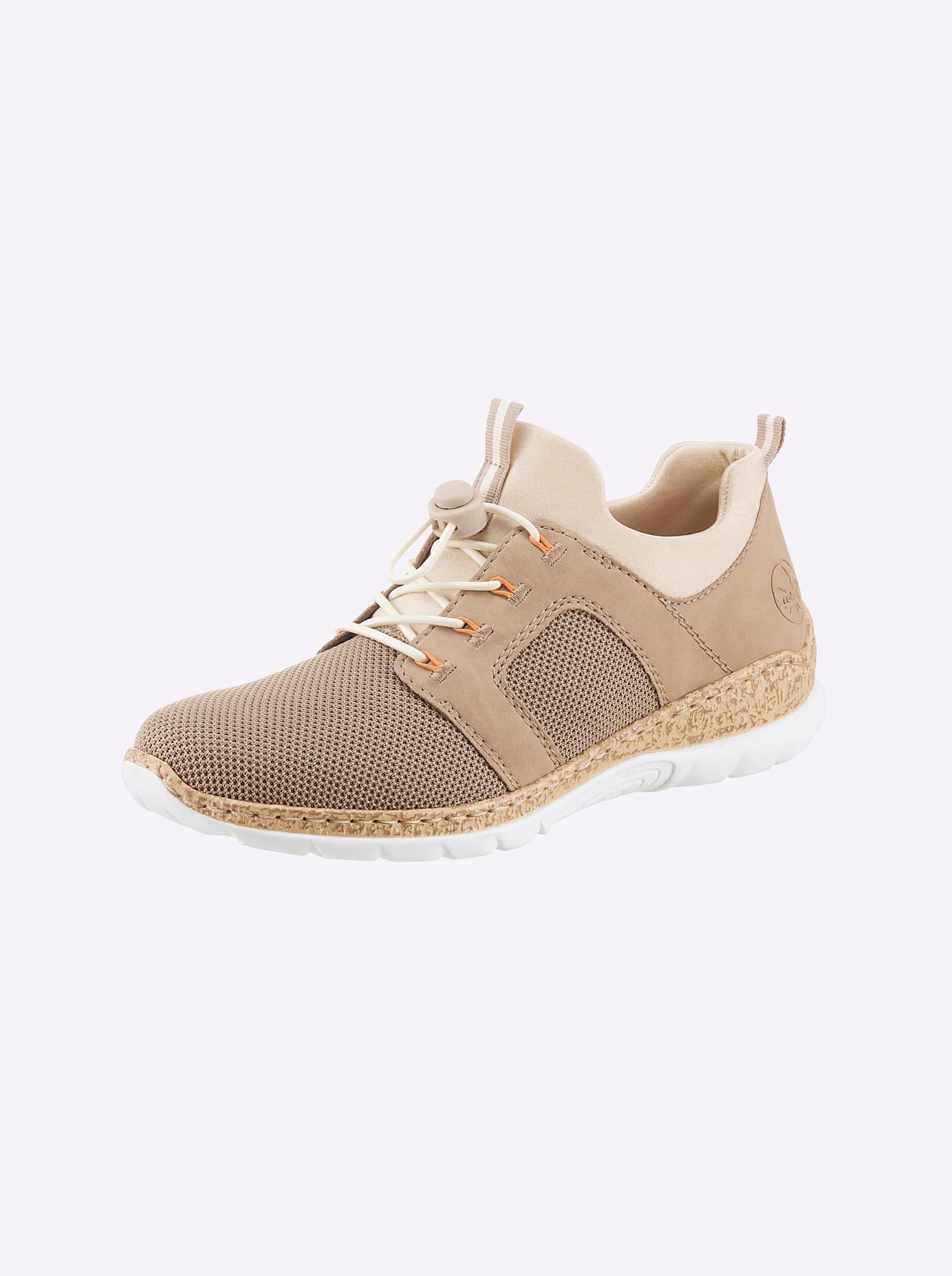 Rieker Damen Slipper in beige, Größe 39