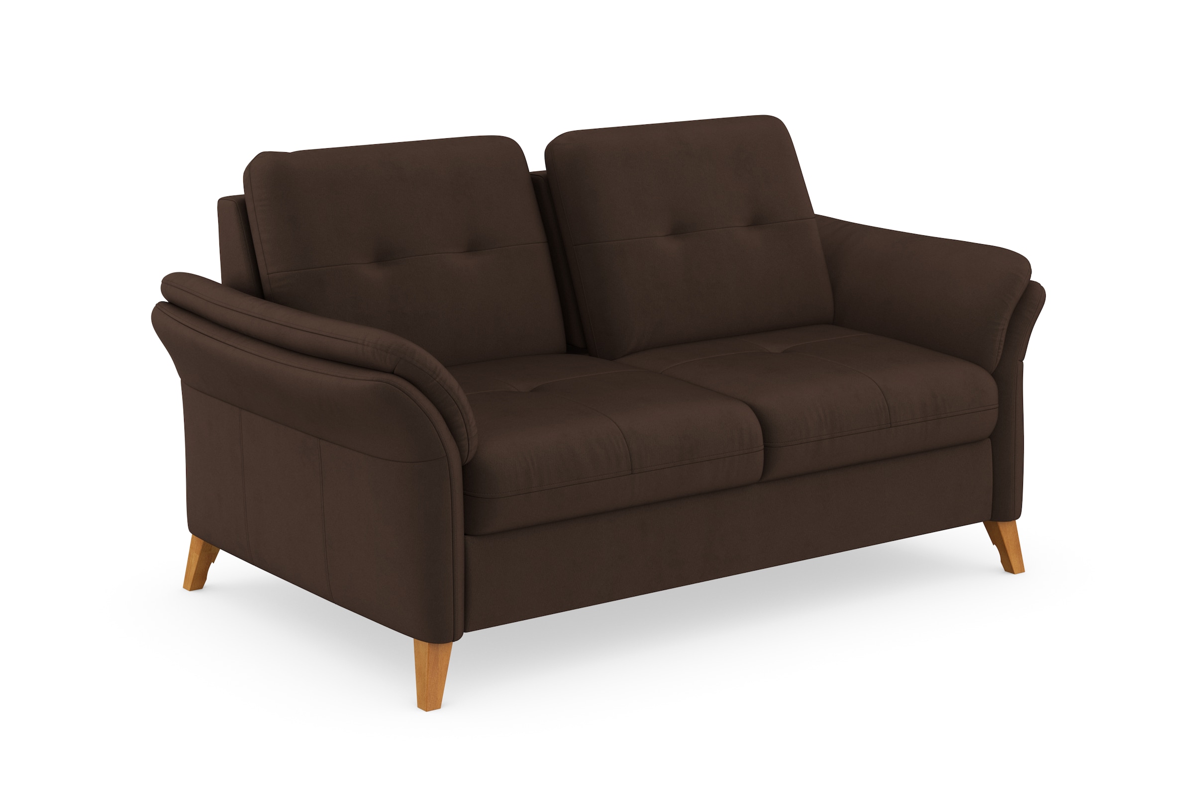 sit&more 2-Sitzer »Göteborg«, inklusive Sitztiefenverstellung und Federkern