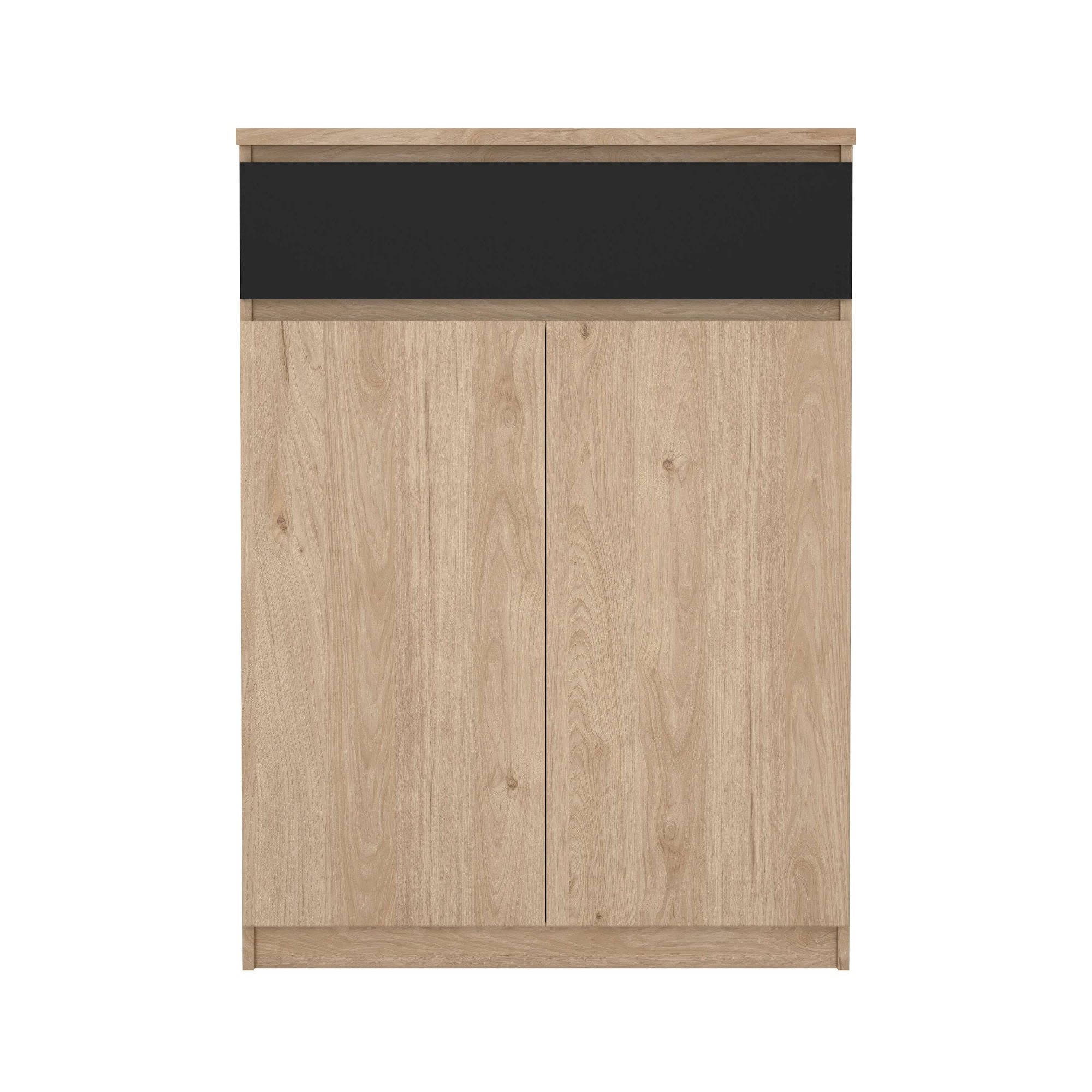 INOSIGN Schuhschrank »Naia Schuhaufbewahrung, Schuhkommode, Schuhregal, Garderobenschrank,«, mit 2 Türen und 4 Einlegeböden, 1 Schublade, Breite 80 cm