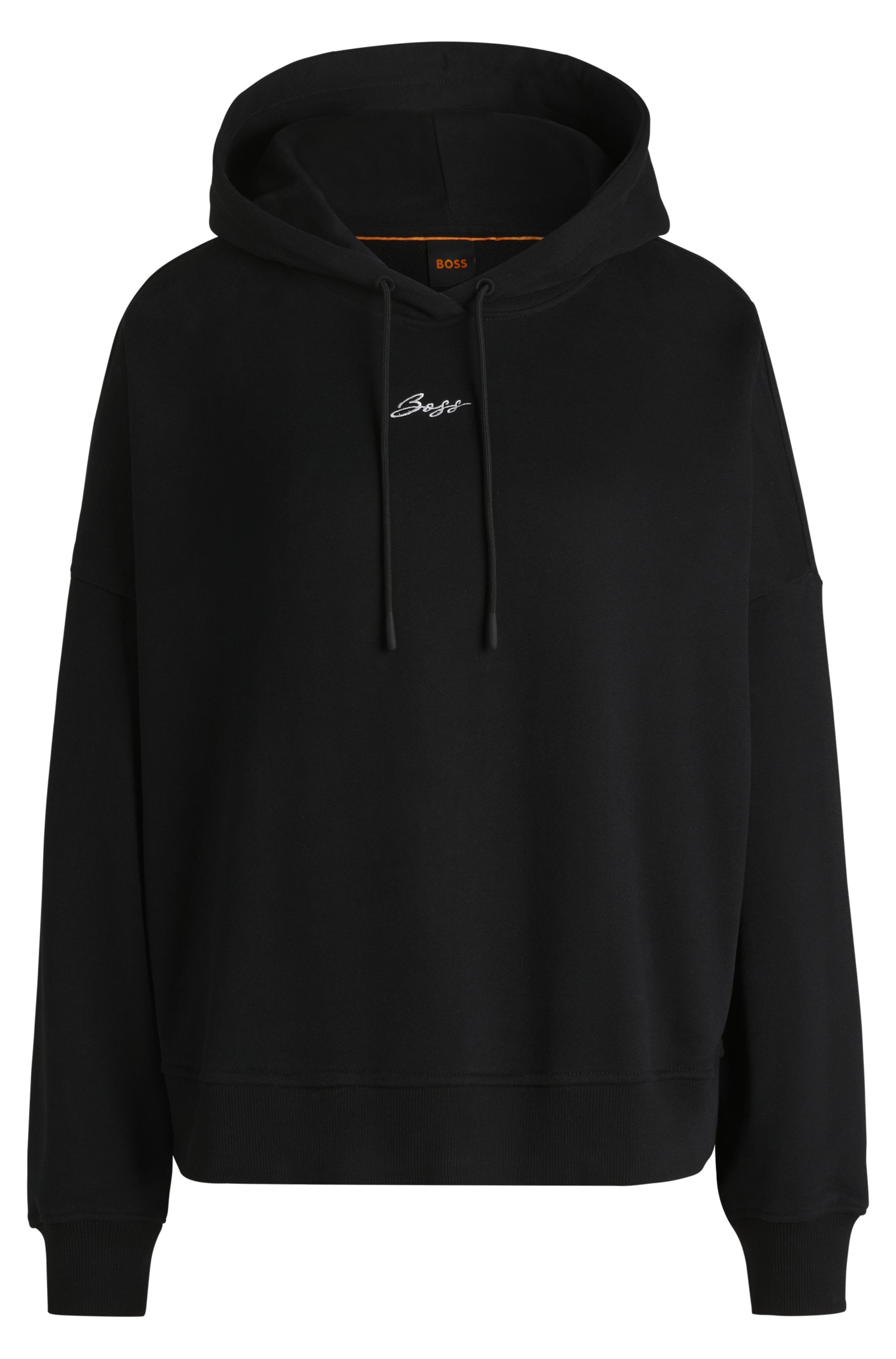 BOSS ORANGE Hoodie »Ehoody Premium Damenmode«, mit gesticktem Logo