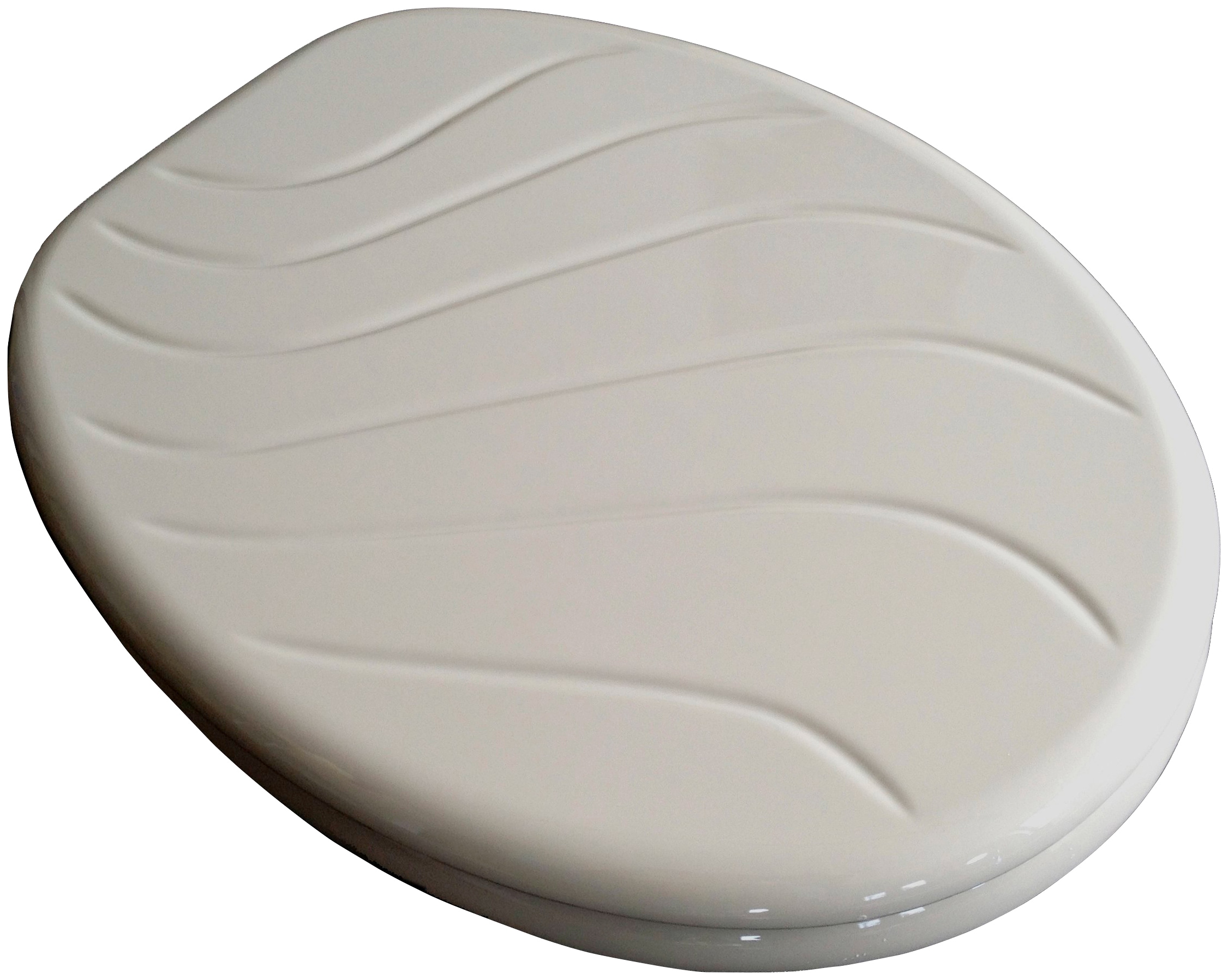 ADOB WC-Sitz »Carina manhattan« mit Messing verchromten Scharnieren