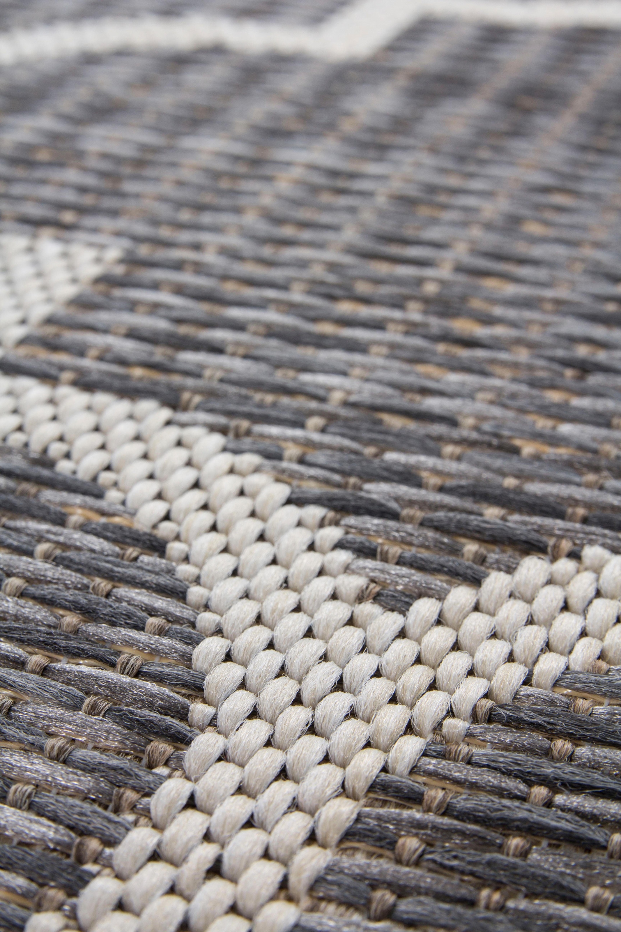 my home Teppich »Valon«, rechteckig, 7 mm Höhe, Indoor und Outdoor geeignet, Wohnzimmer