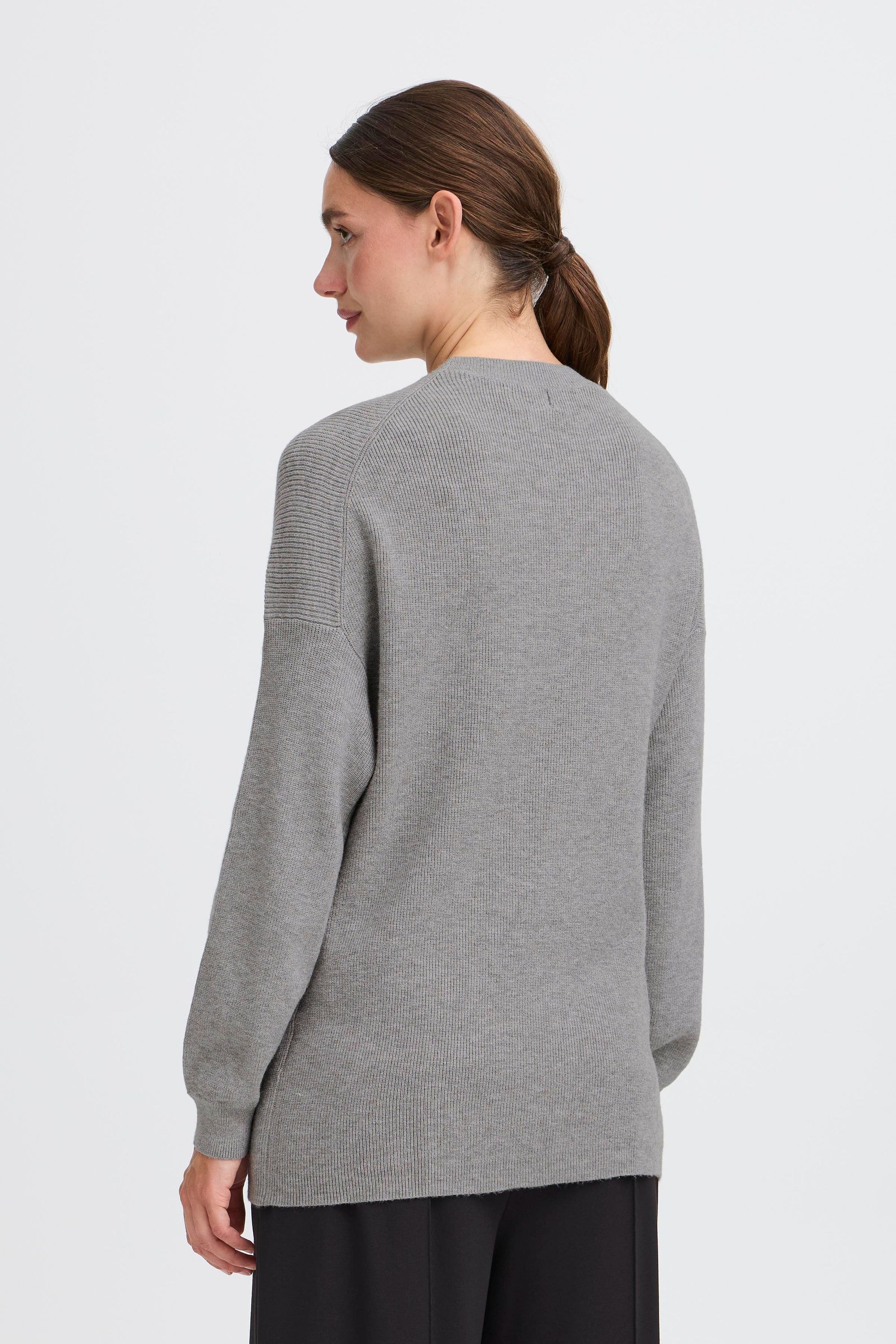 OXMO Strickfleece-Pullover »Strickpullover OXIFANSY«
