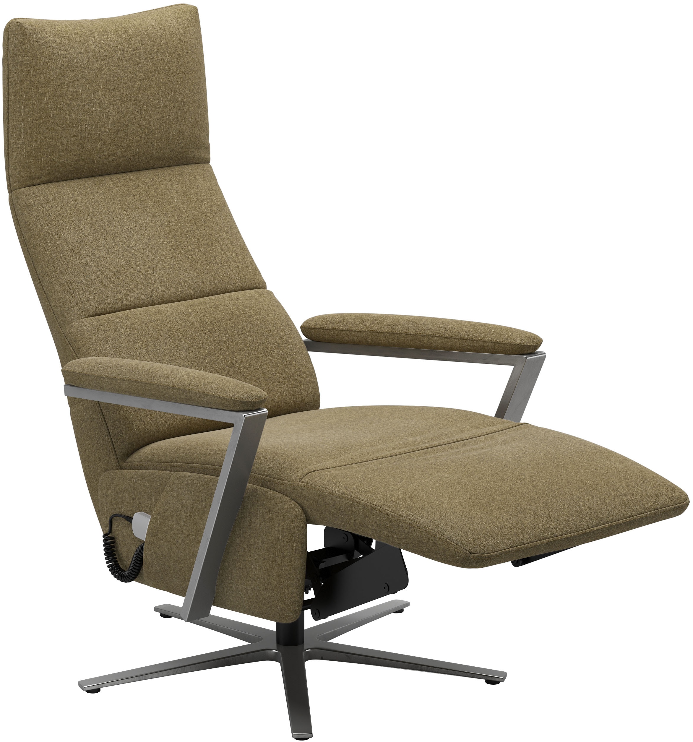 sit&more TV-Sessel »Vario Comfort, inkl. Kopfteilverstellung & 360 Grad Drehfunktion«, inkl. Herz-Waage-Funktion & 3 Motoren, Höhe der Armlehnen 62cm