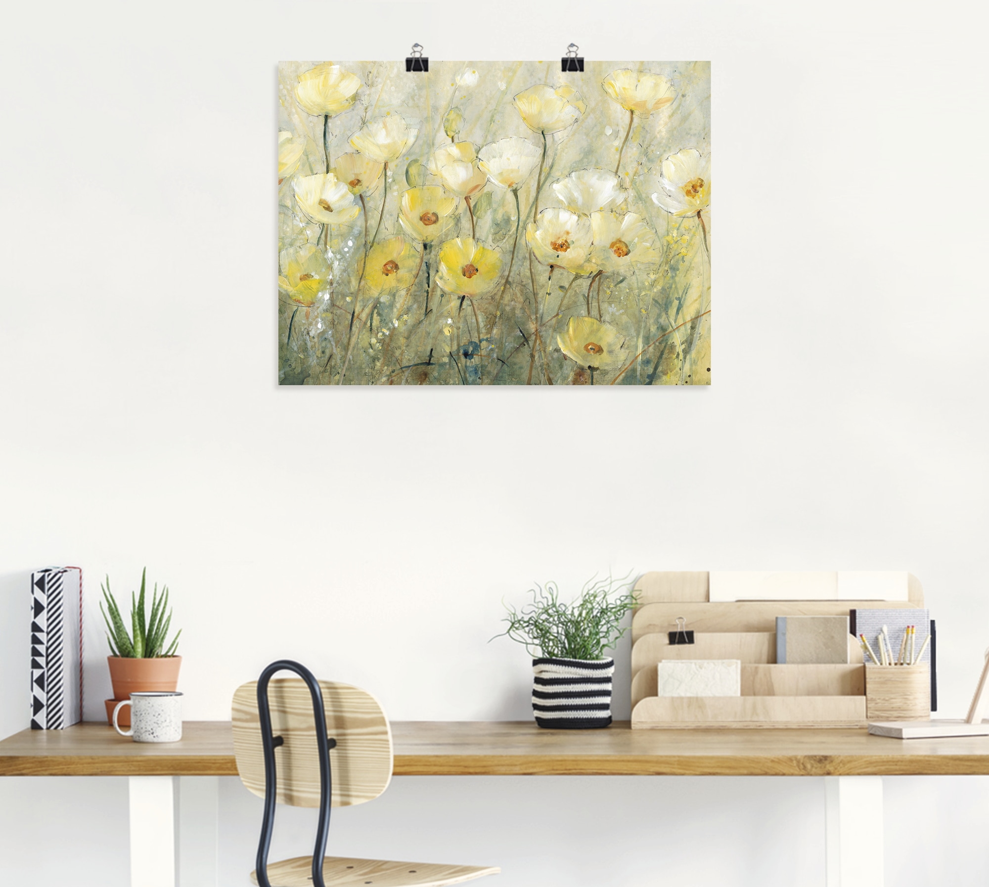 Artland Wandbild »Sommer in voller Blüte II« Blumenwiese 1 Stk. tlg. als Leinwandbild, Poster in verschied. Größen