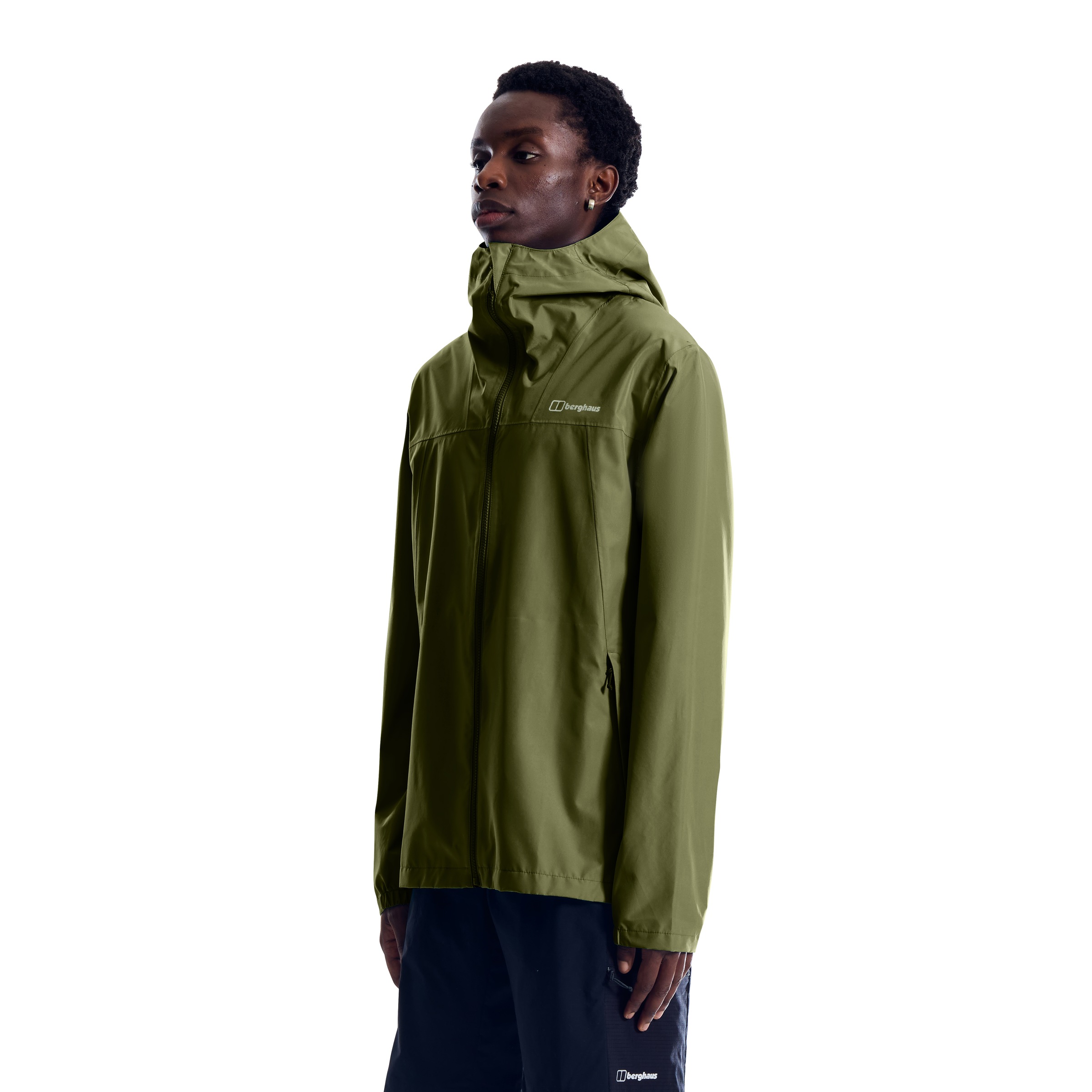 Berghaus Funktionsjacke »M DELUGE PRO 3.0 JKT« mit Sturmklappe, atmungsaktiv, wasserdicht, aus Polyester