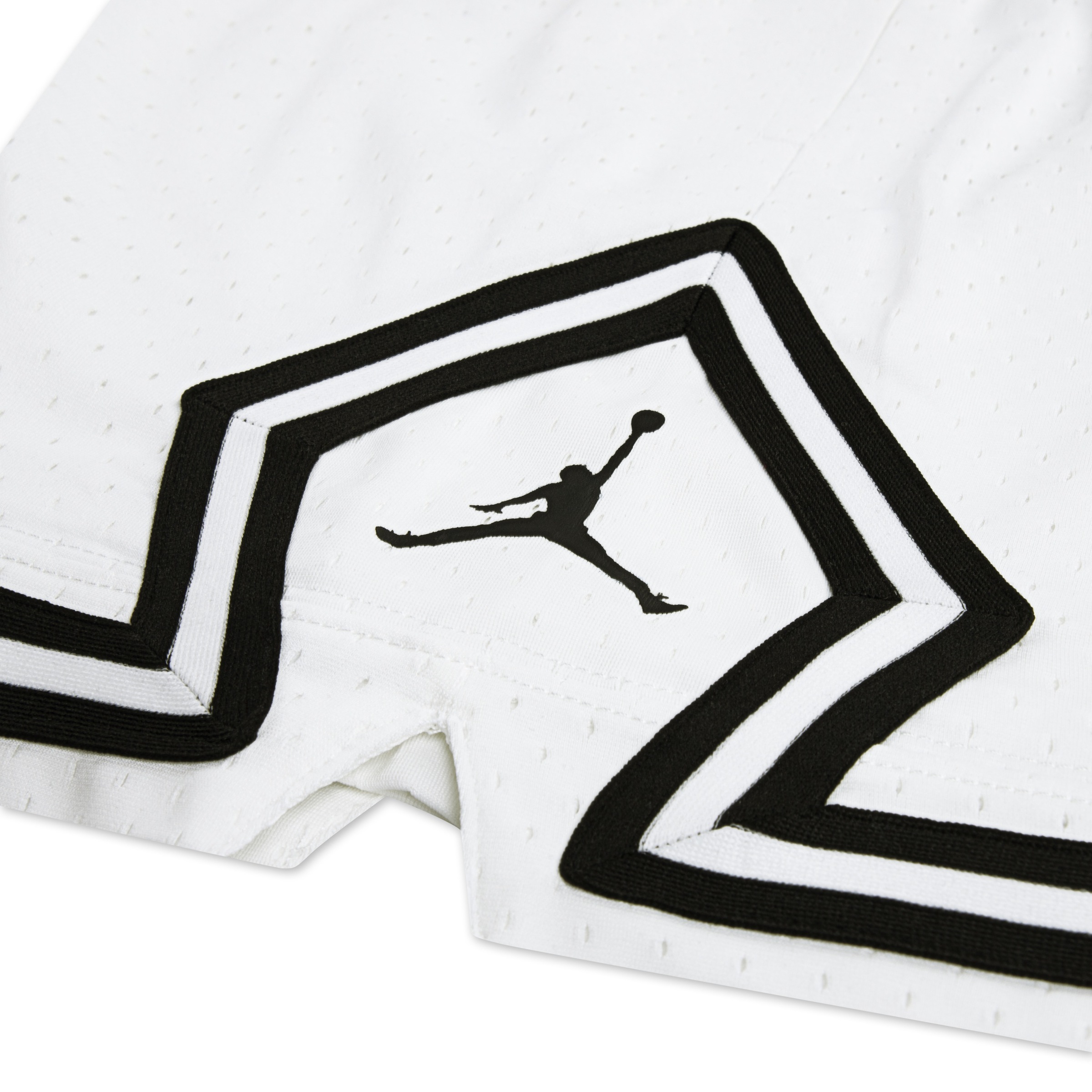 Jordan Funktionsshorts  mit Farbeinsätzen, in Mesh-Optik