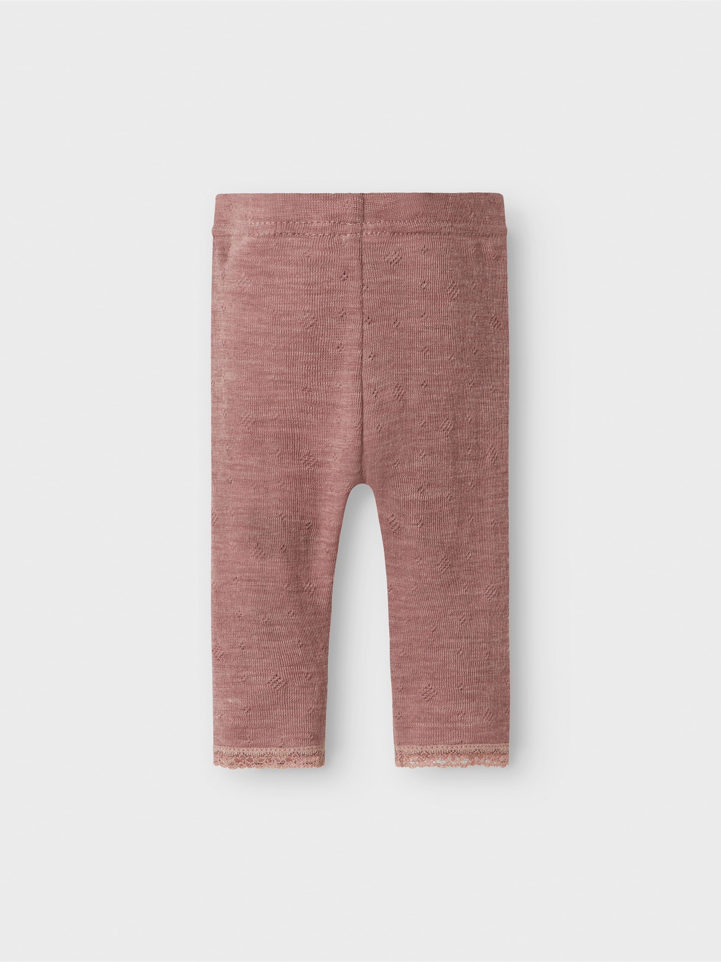 Name It Leggings »NBFWANG WOOL NEEDLE LEGGING SOLID NOOS«, aus reiner Merinowolle