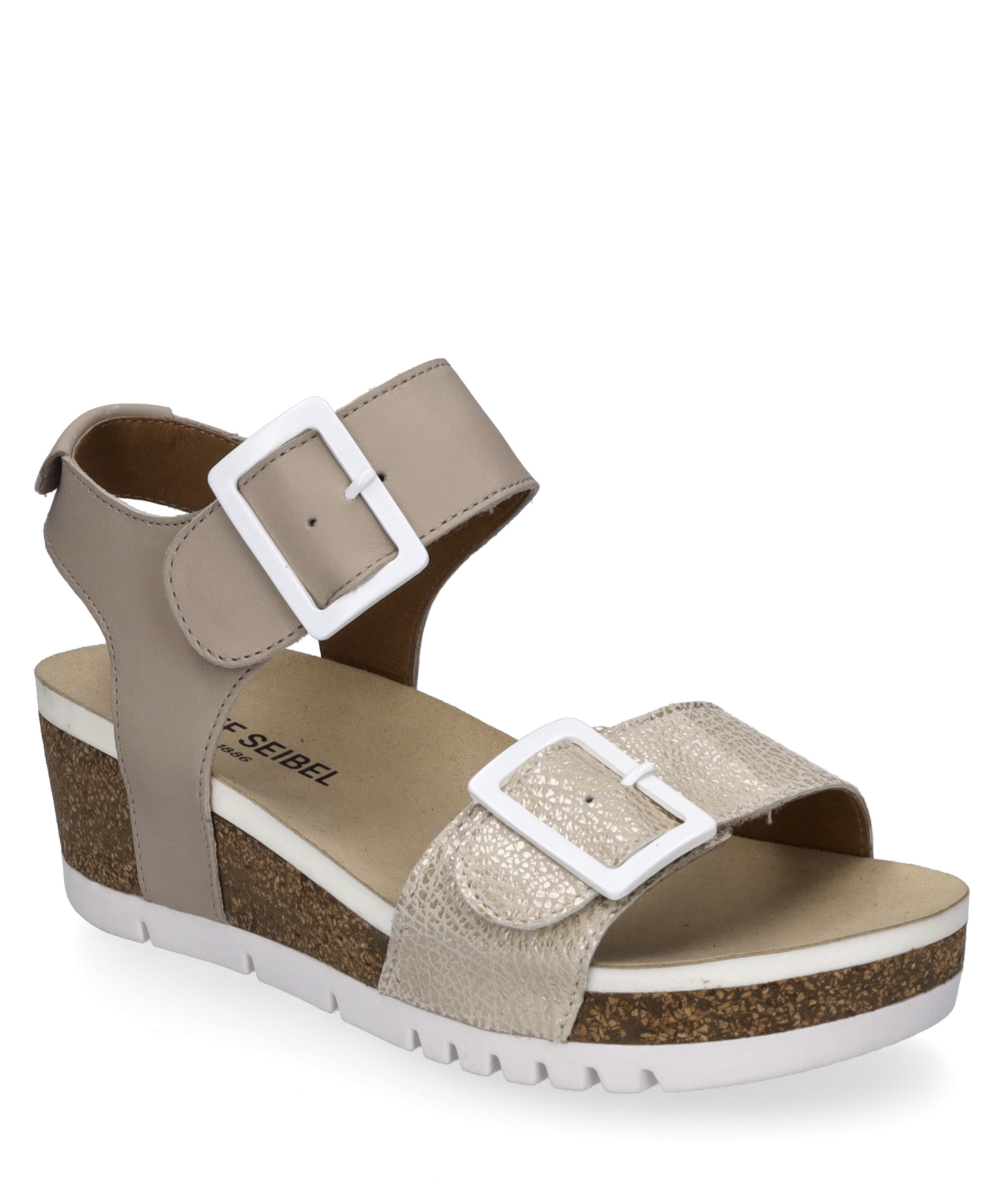 Josef Seibel Sandale »Quinn 02, creme-kombi«