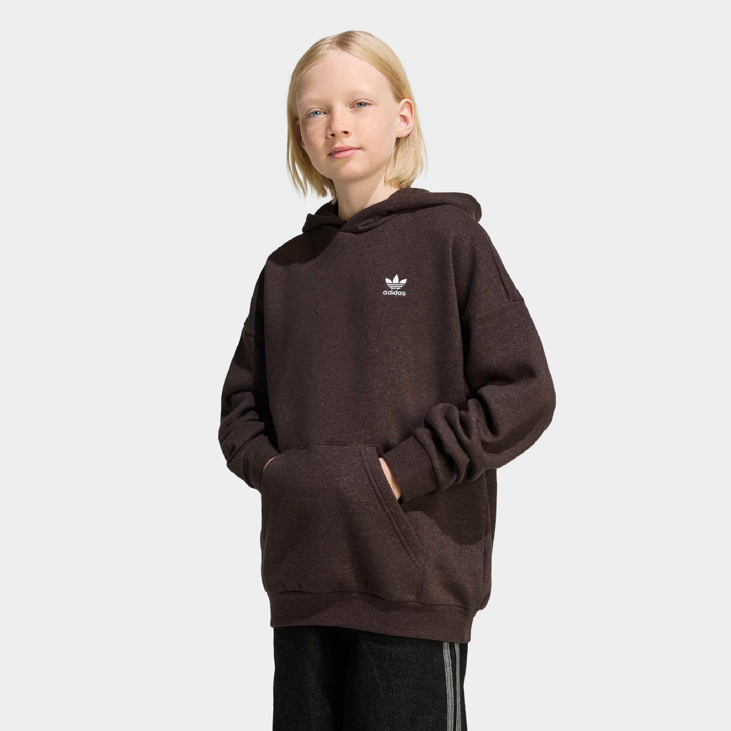 adidas Originals Kapuzensweatshirt »KIDS FLEECE-HOODIE, LOCKER GESCHNITTEN«
