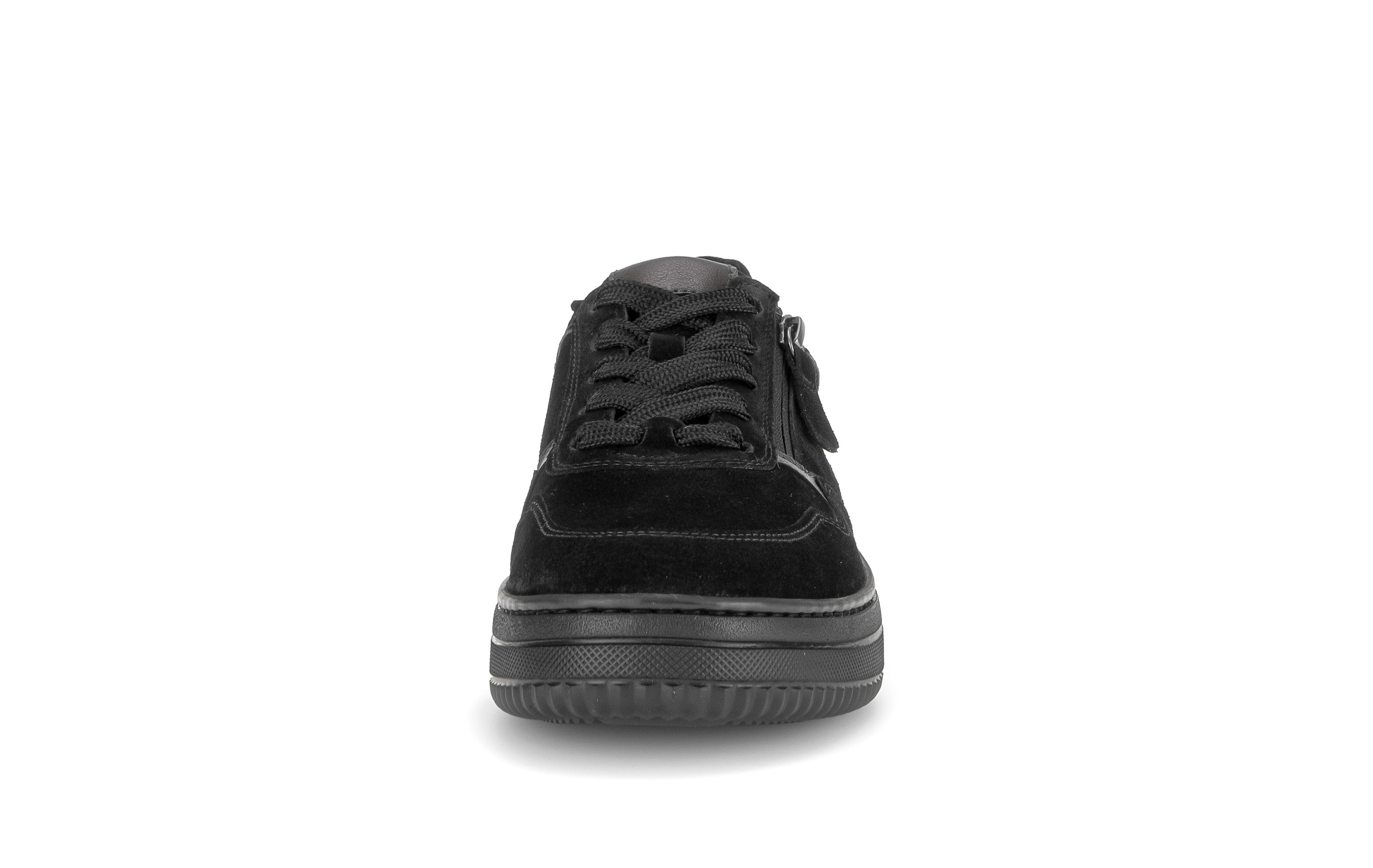 Gabor Plateausneaker  Freizeitschuh, Halbschuh, Schnürschuh in Komfortweite K (=extraweit)