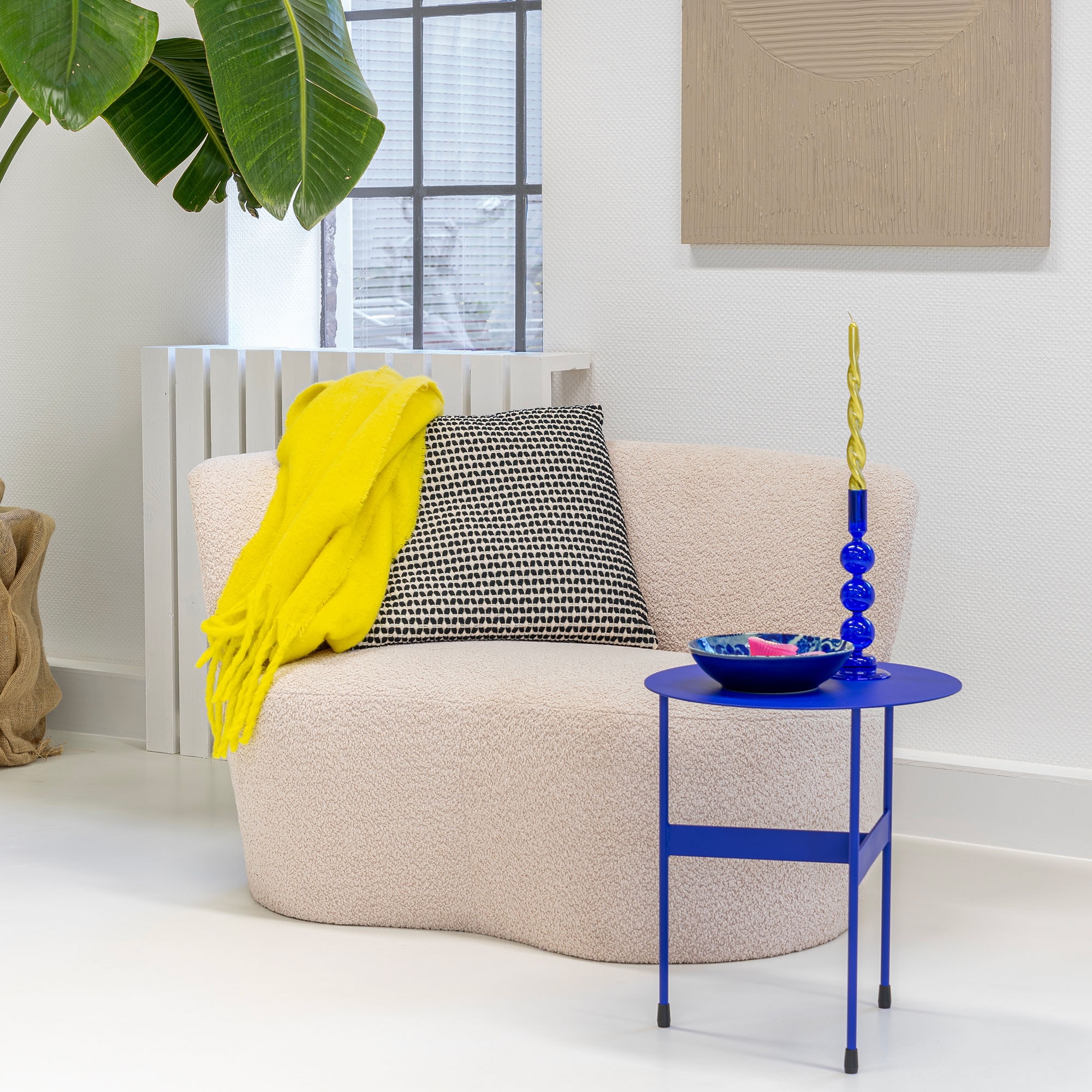 Spinder Design Beistelltisch »MIRA HIGH«, Beistelltisch aus Stahl