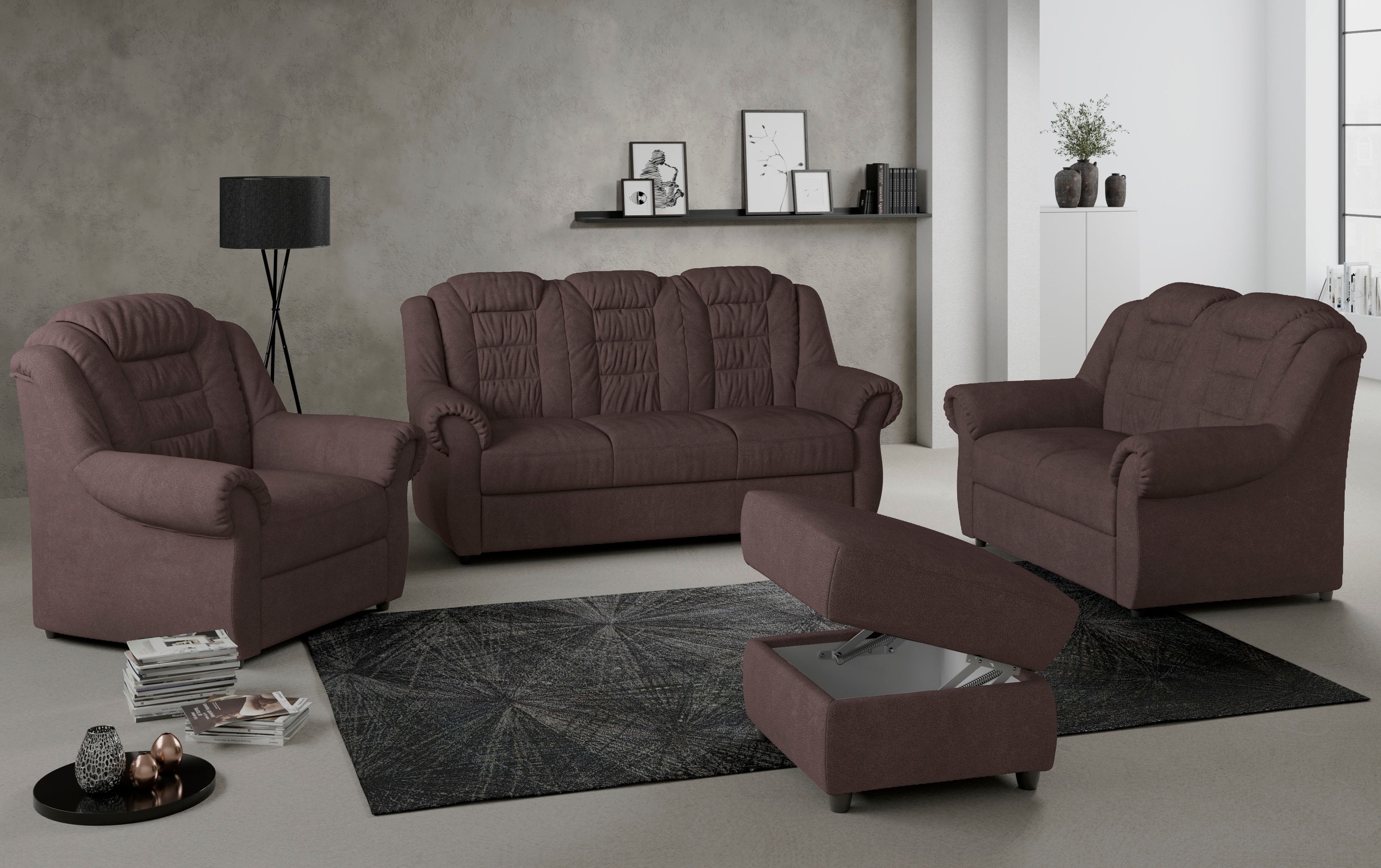 Home affaire Hocker »Boston«, mit Stauraum