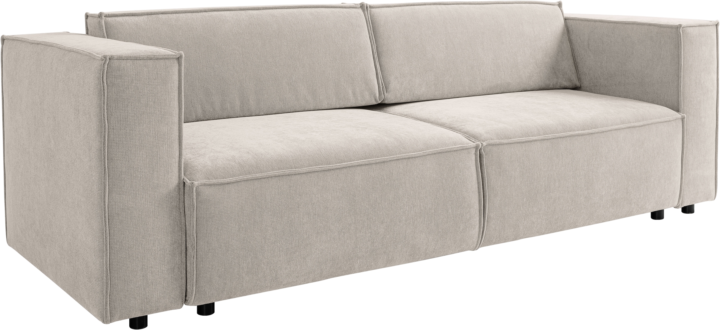 WERK2 Schlafsofa »Memo Kansas Breite 252cm, mit extragroßer Liegefläche 202x152cm«
