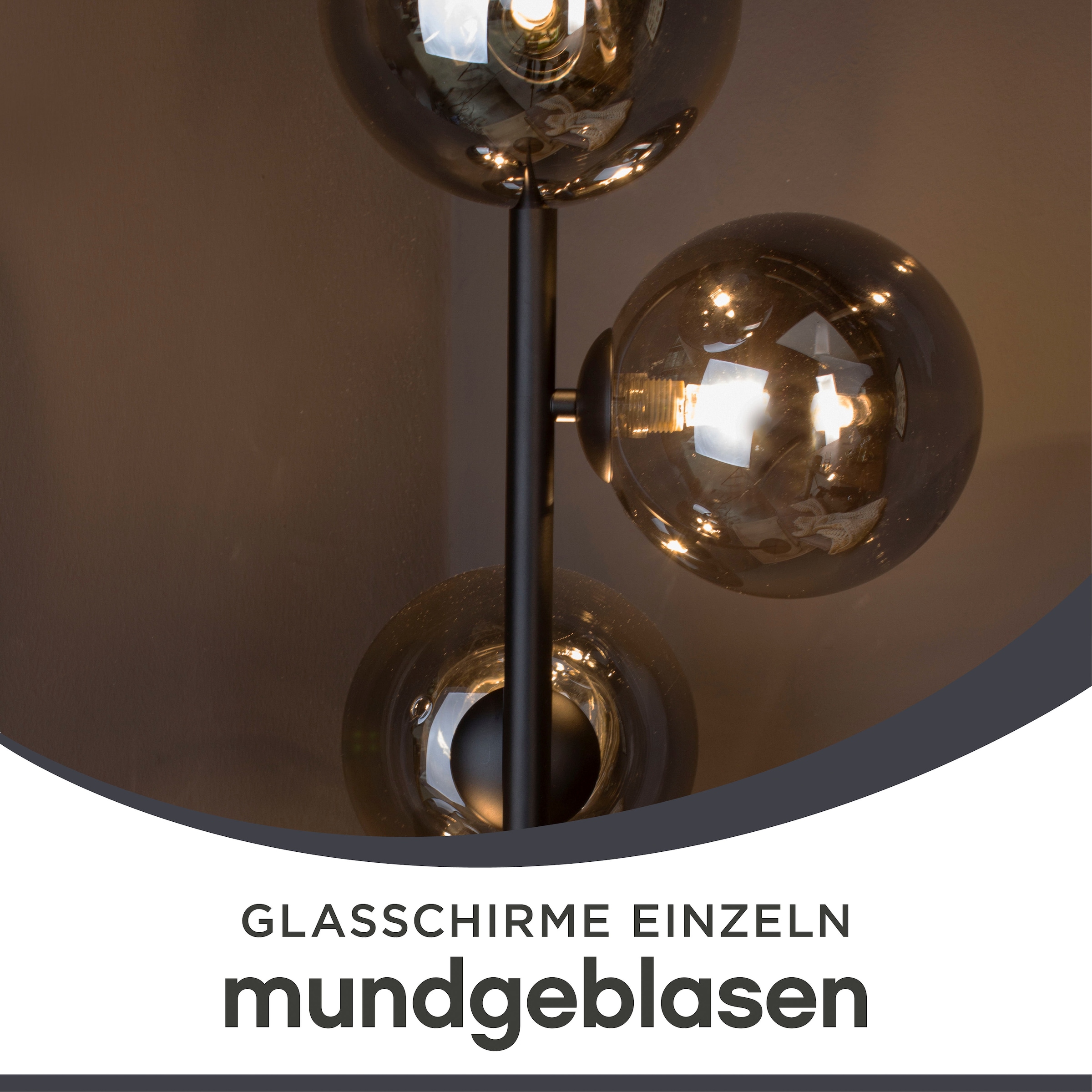 ECO-LIGHT Stehlampe »Neptun«, Leuchtmittel G9 | Leuchtmittel wechselbar