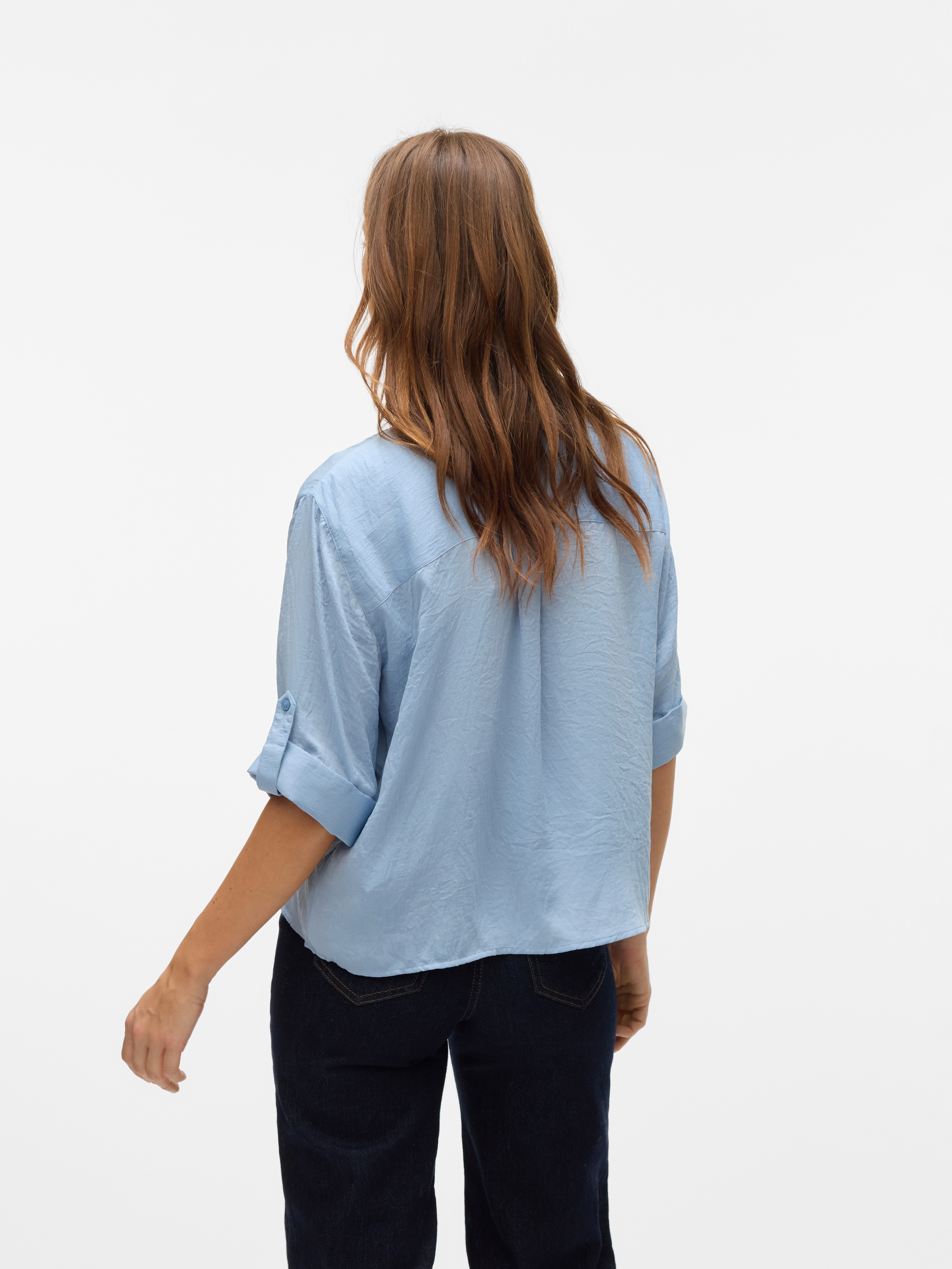 Vero Moda Kurzarmbluse »VMFABIANA 3/4 SHIRT VMA NOOS«