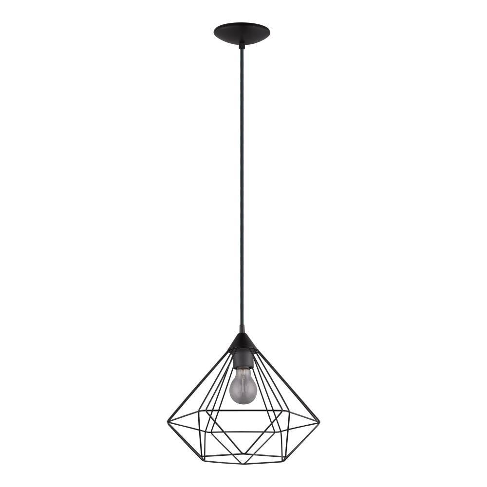 EGLO Pendelleuchte »TARBES Hängeleuchte, Pendellampe, Vintage, Retro, Stahl, schwarz E27«, 1 flammig, Leuchtmittel E27 | ohne Leuchtmittel, Wohnzimmerlampe, Esstischlampe, Drahtgeflecht, 1 flammig, 110x32,5cm