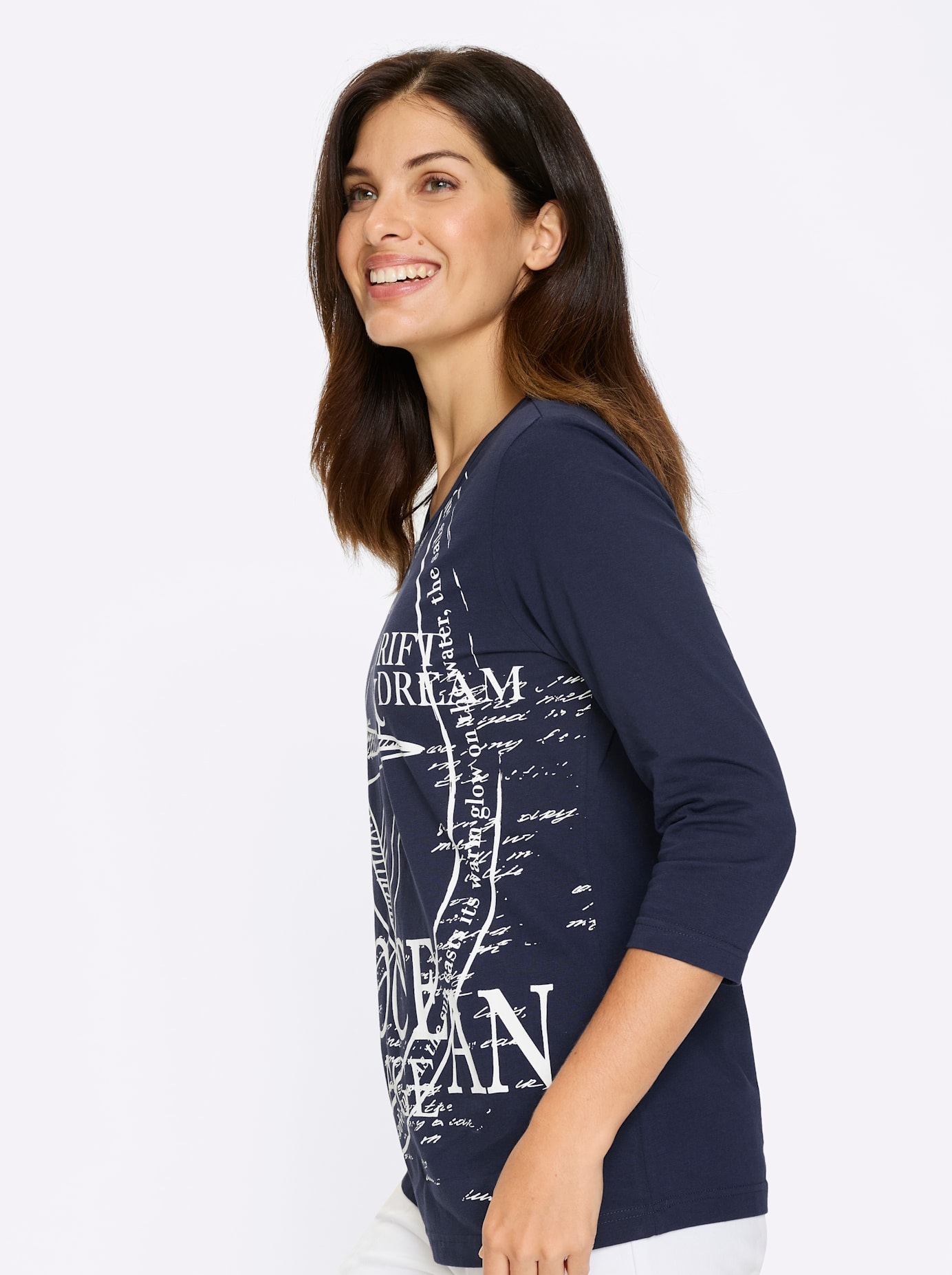 Classic Basics 3/4-Arm-Shirt »Langarm-Shirt« 1 tlg.