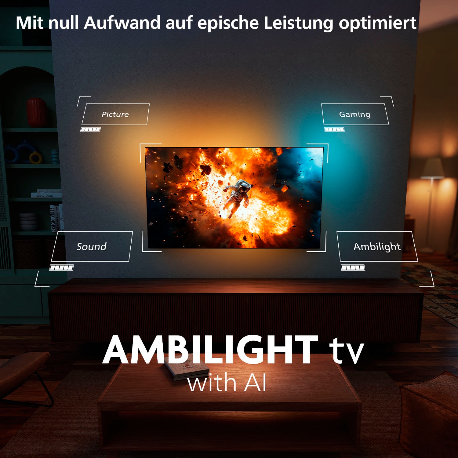 Philips OLED-Fernseher »48OLED810/12« 121 cm/48 Smart-TV