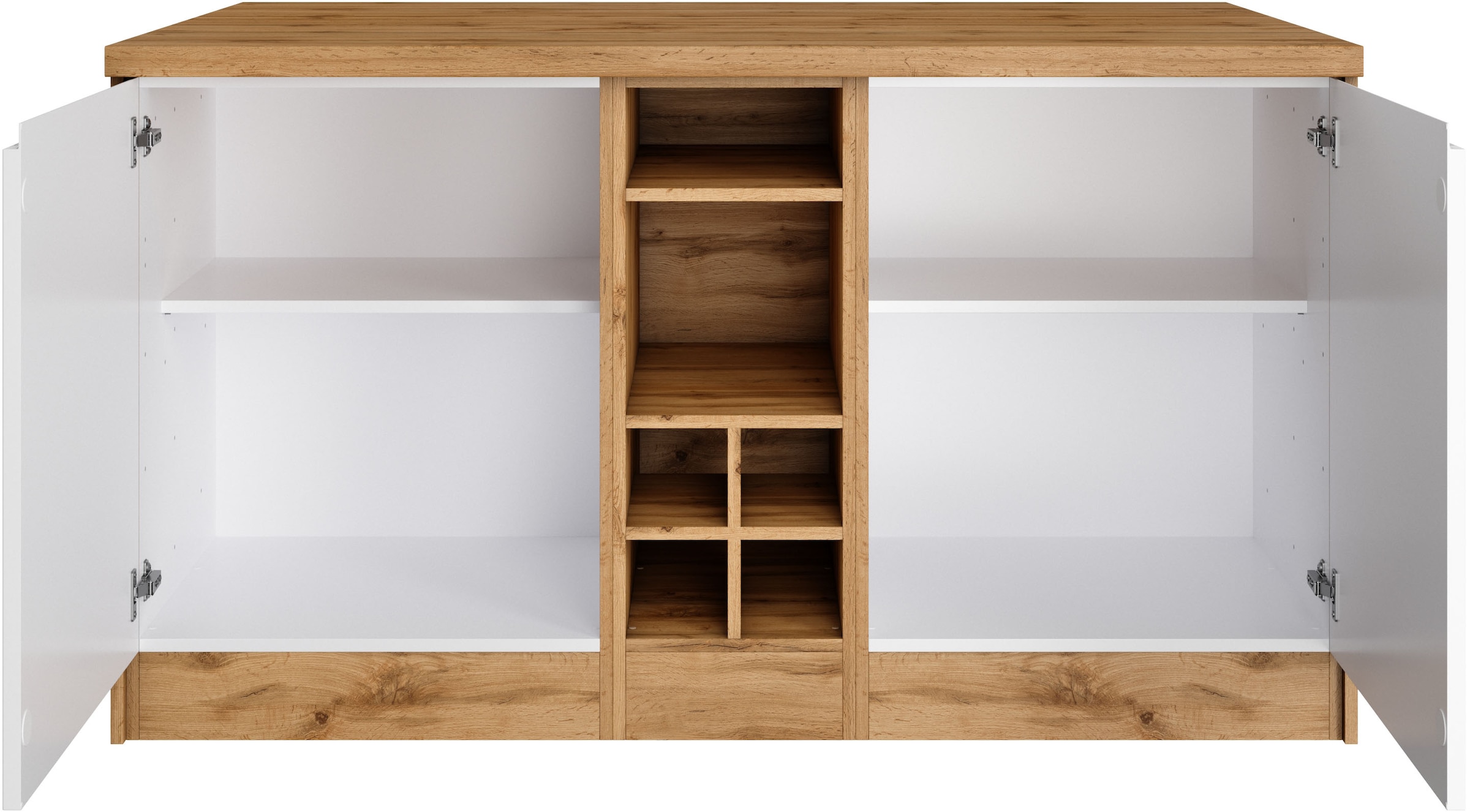 KOCHSTATION Kücheninsel »KS-Bruneck, Breite 153 cm« MDF-Fronten, Arbeitsplatte 38mm stark