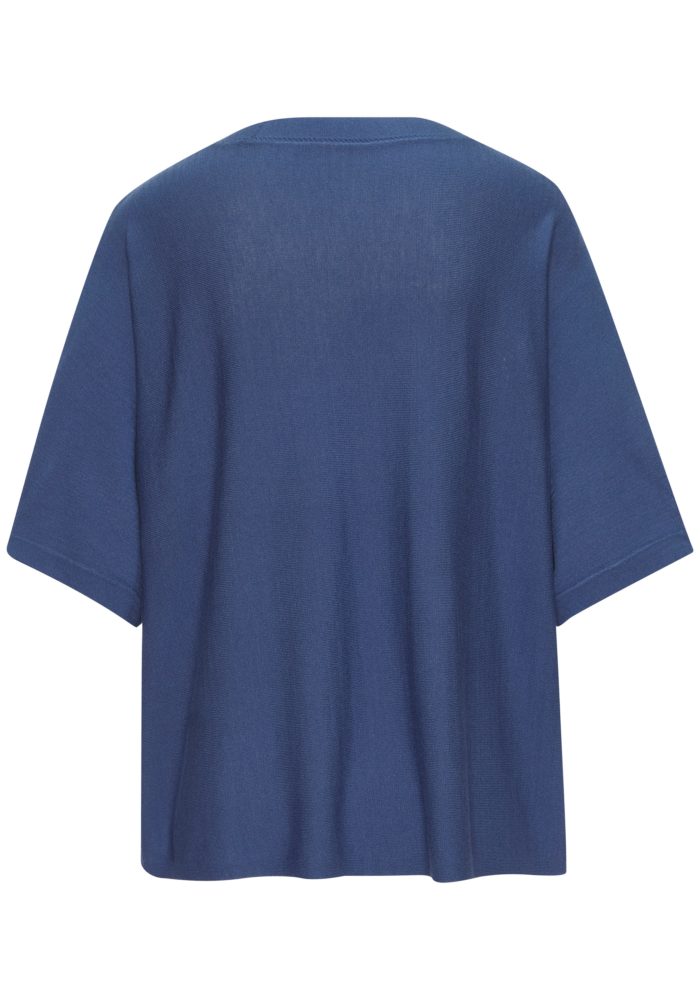 Vivance Kurzarmshirt »mit Lochstrickmuster« aus weichem Viskose-Strick