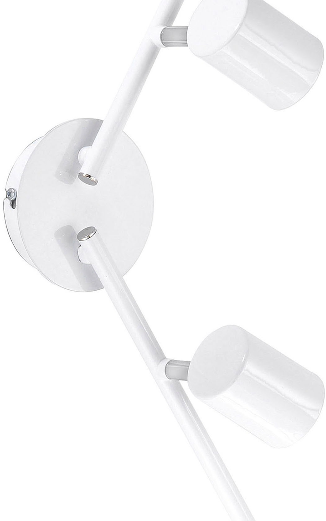 my home LED Deckenleuchte »Maci«, 4 flammig, Leuchtmittel GU10 | Leuchtmittel wechselbar, schlichtes Design, warmweißes LED-Licht, dreh- und schwenkbare Spots