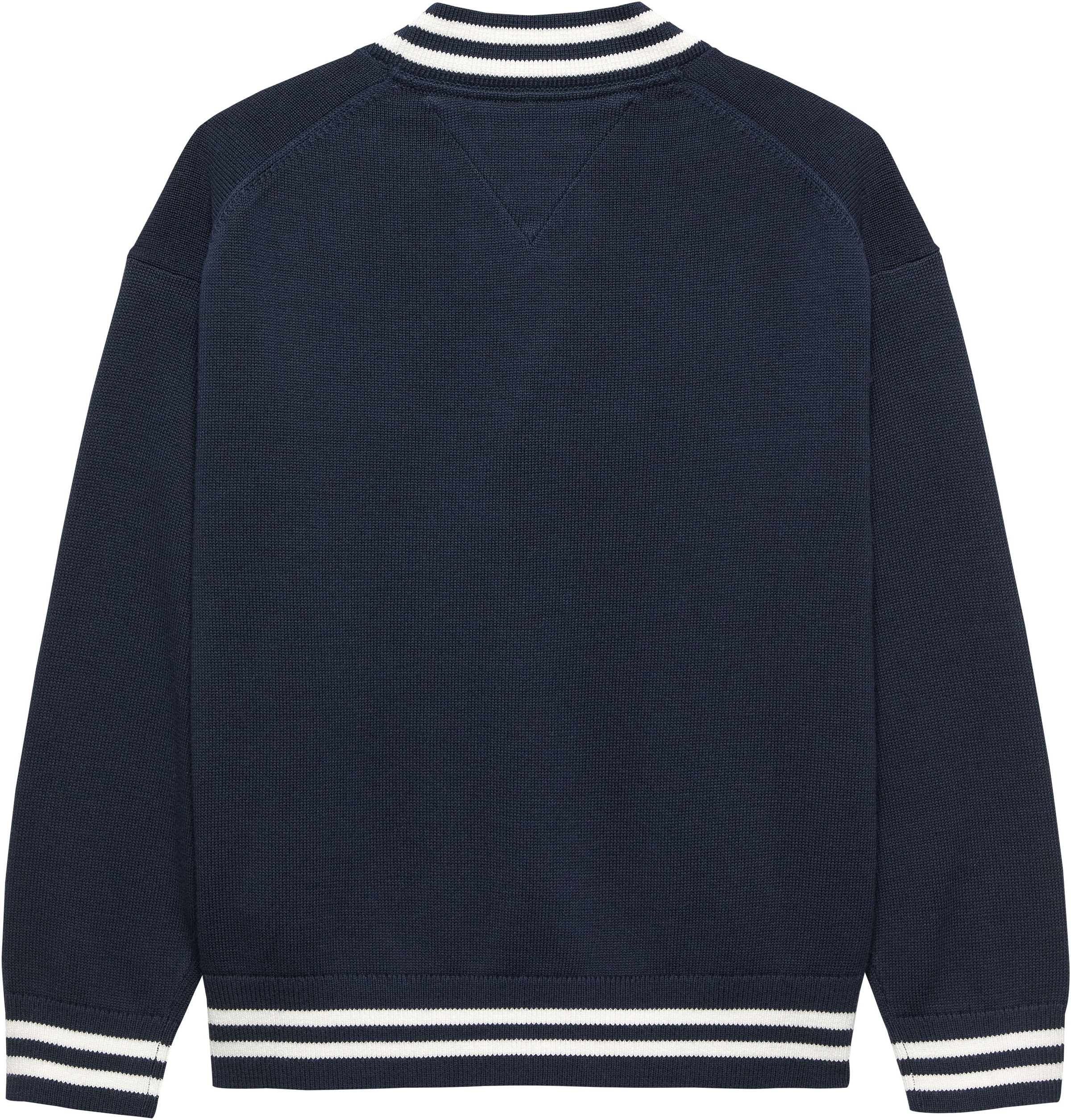 Tommy Hilfiger Strickjacke »VARSITY RIB V-NECK CARDIGAN« Kinder bis 16 Jahre, regular fit
