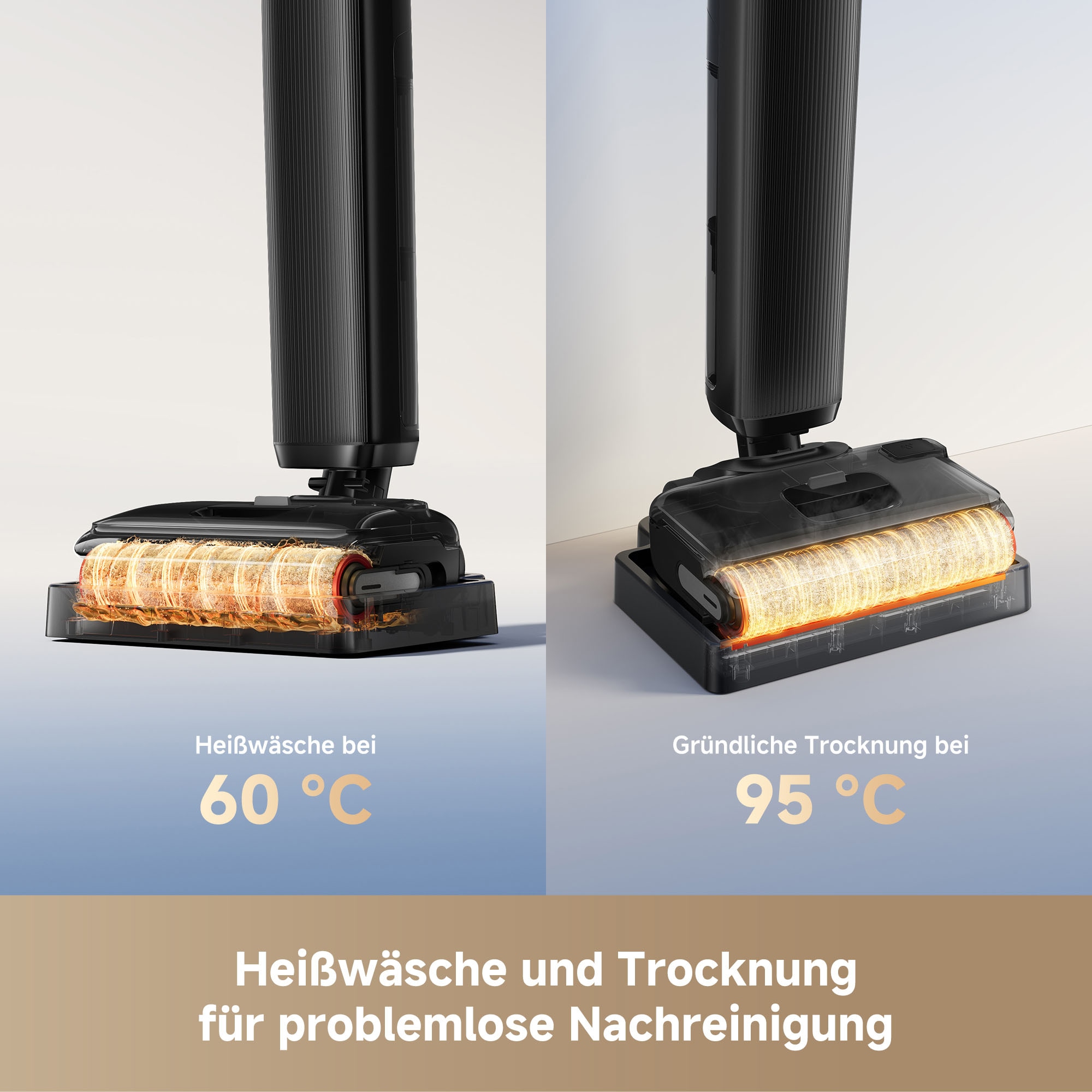 Dreame Nass-Trocken-Akkusauger »G12 Pro Flex« 35 min Laufzeit, Frischwasserreinigung