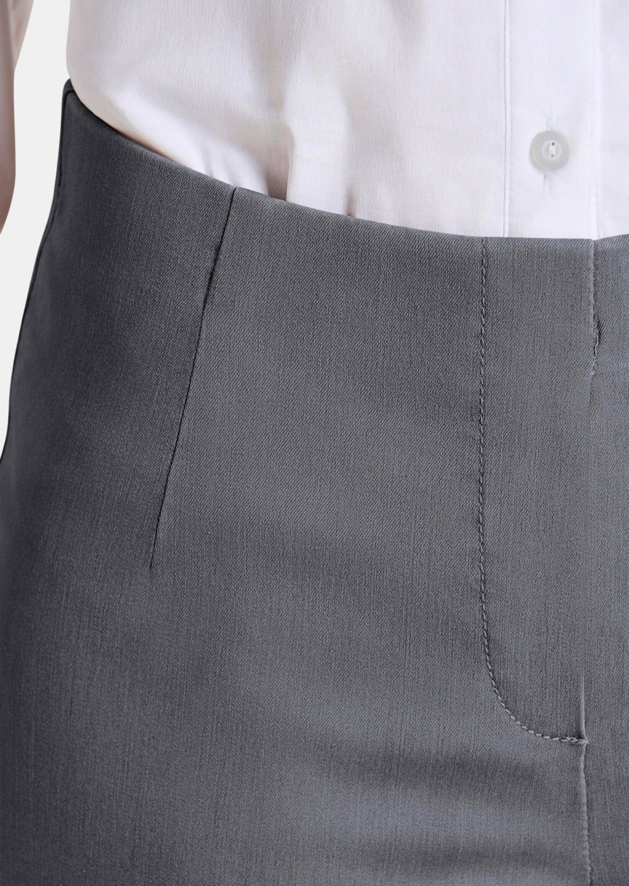 GOLDNER Chinohose »Bengalinhose LOUISA in Denim-Optik«
