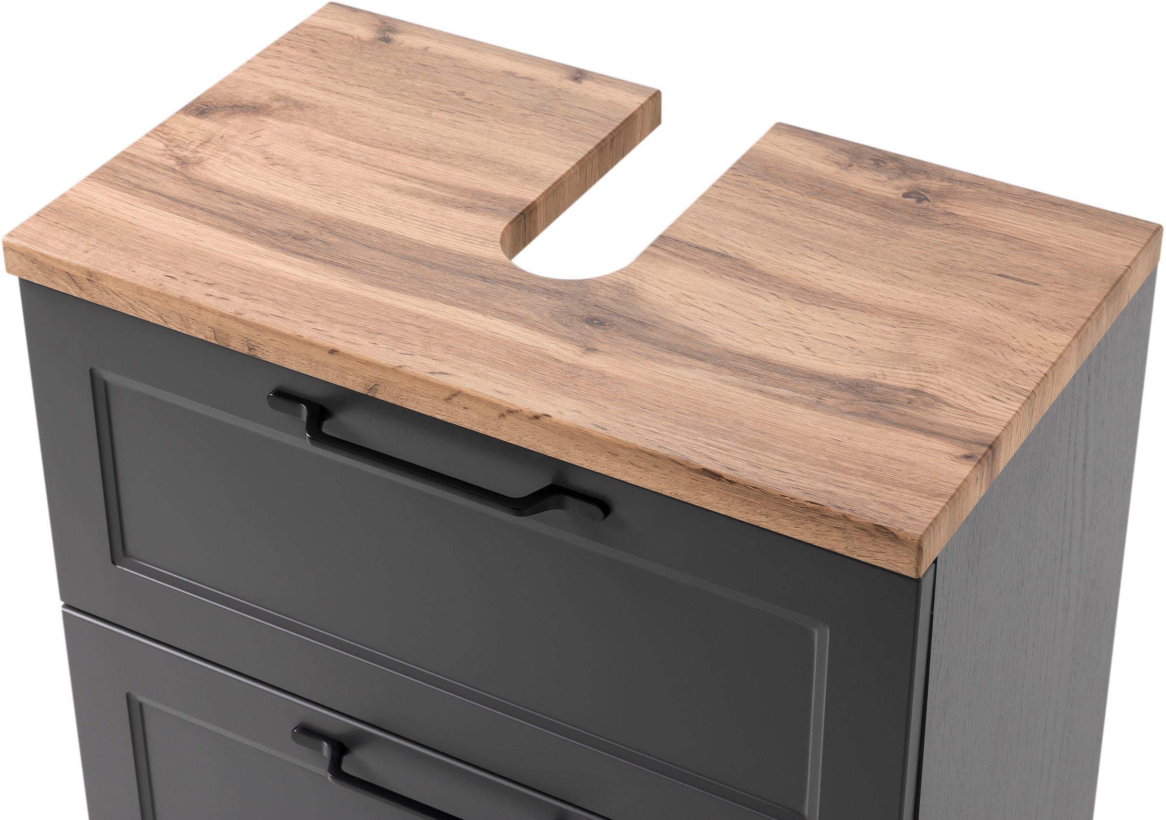 welltime Badmöbel-Set »Lana«, (Komplett-Set, 2 St.), Badezimmer-Set, 2-teilig, 60 cm breit