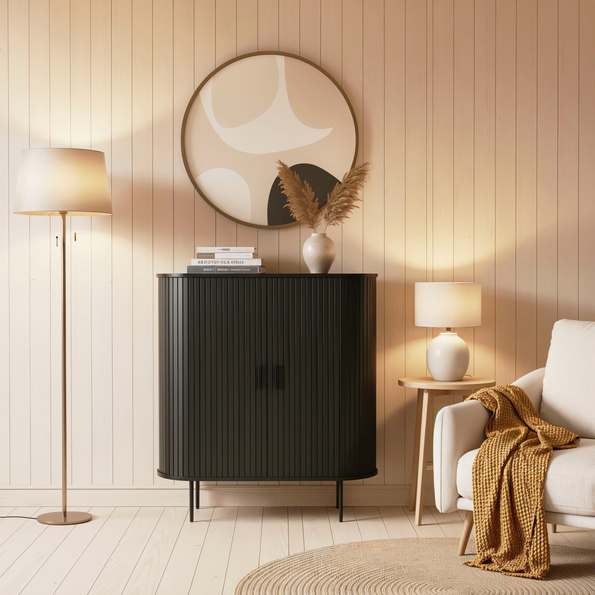 Home affaire Kommode 2 Schiebetüren