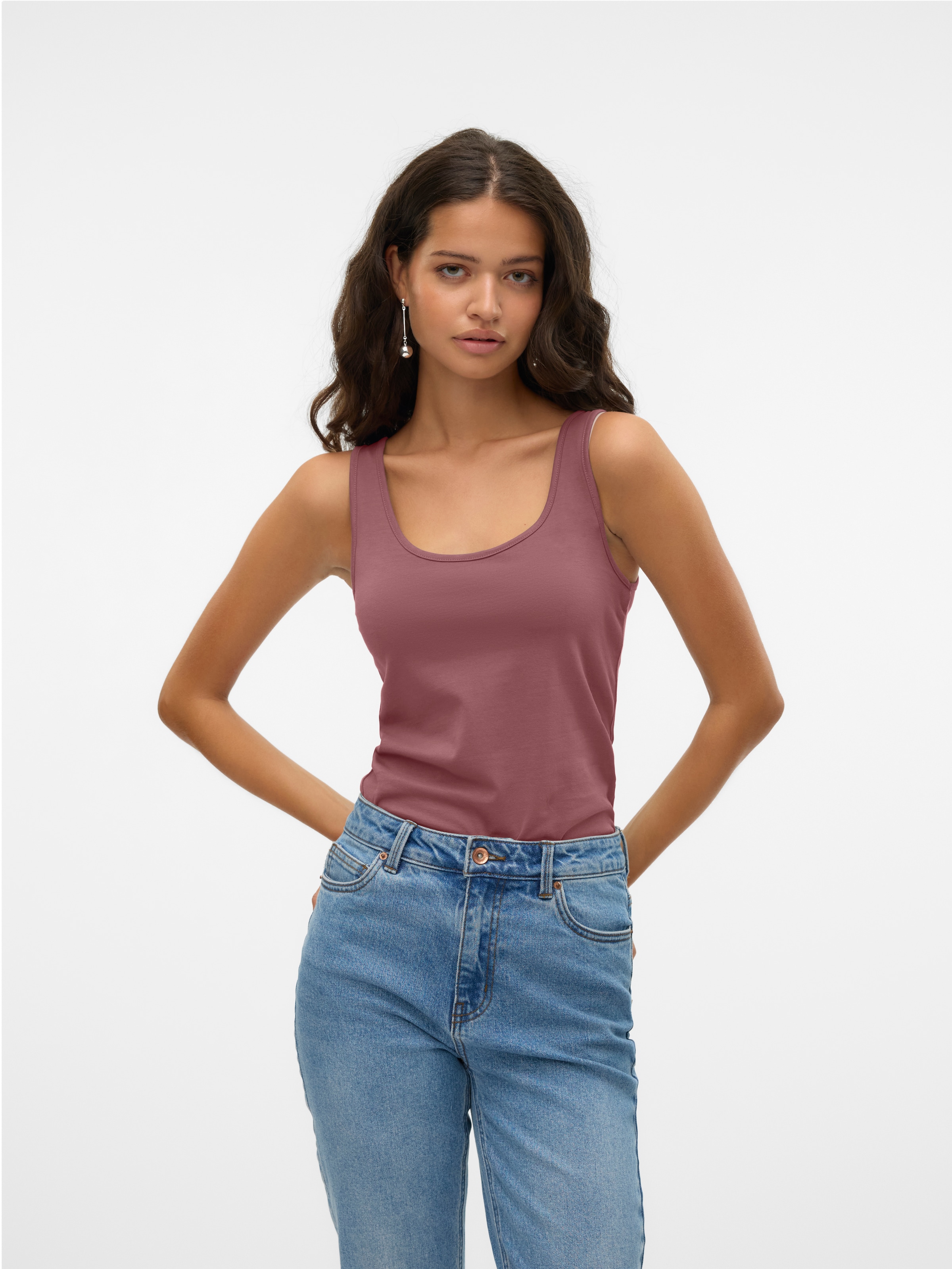Vero Moda Tanktop »VMMAXI MY SOFT LONG TANK TOP NOOS«, in Basic-Form