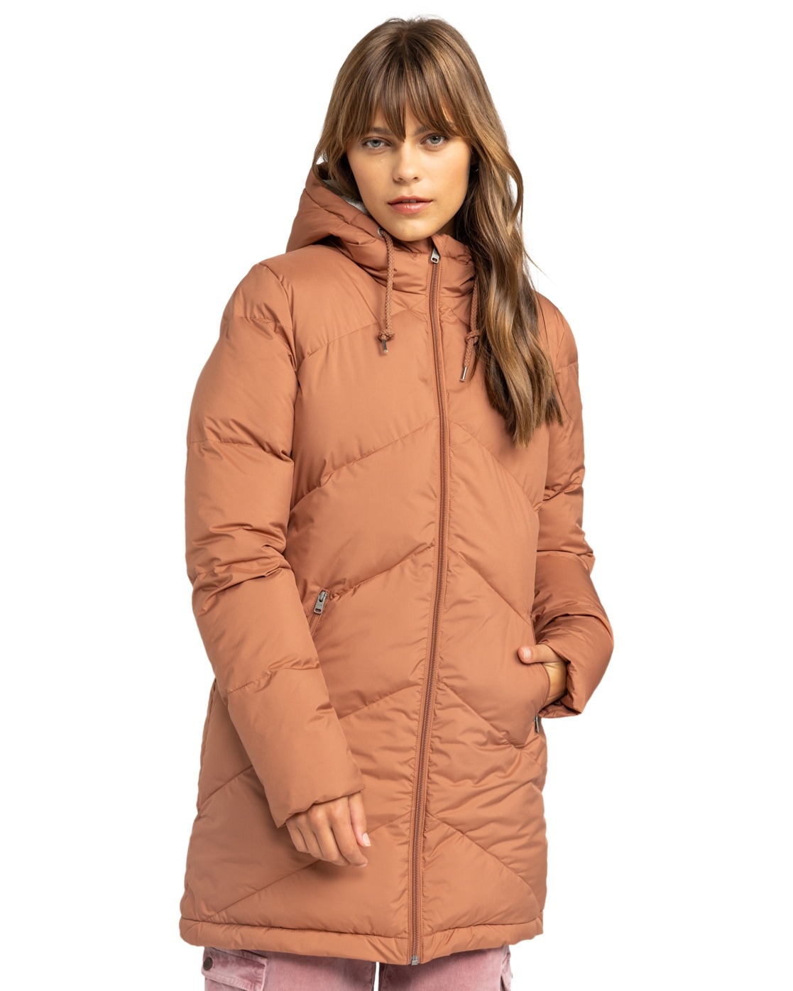 Roxy Leichtdaunenjacke »Better Weather« mit Kapuze