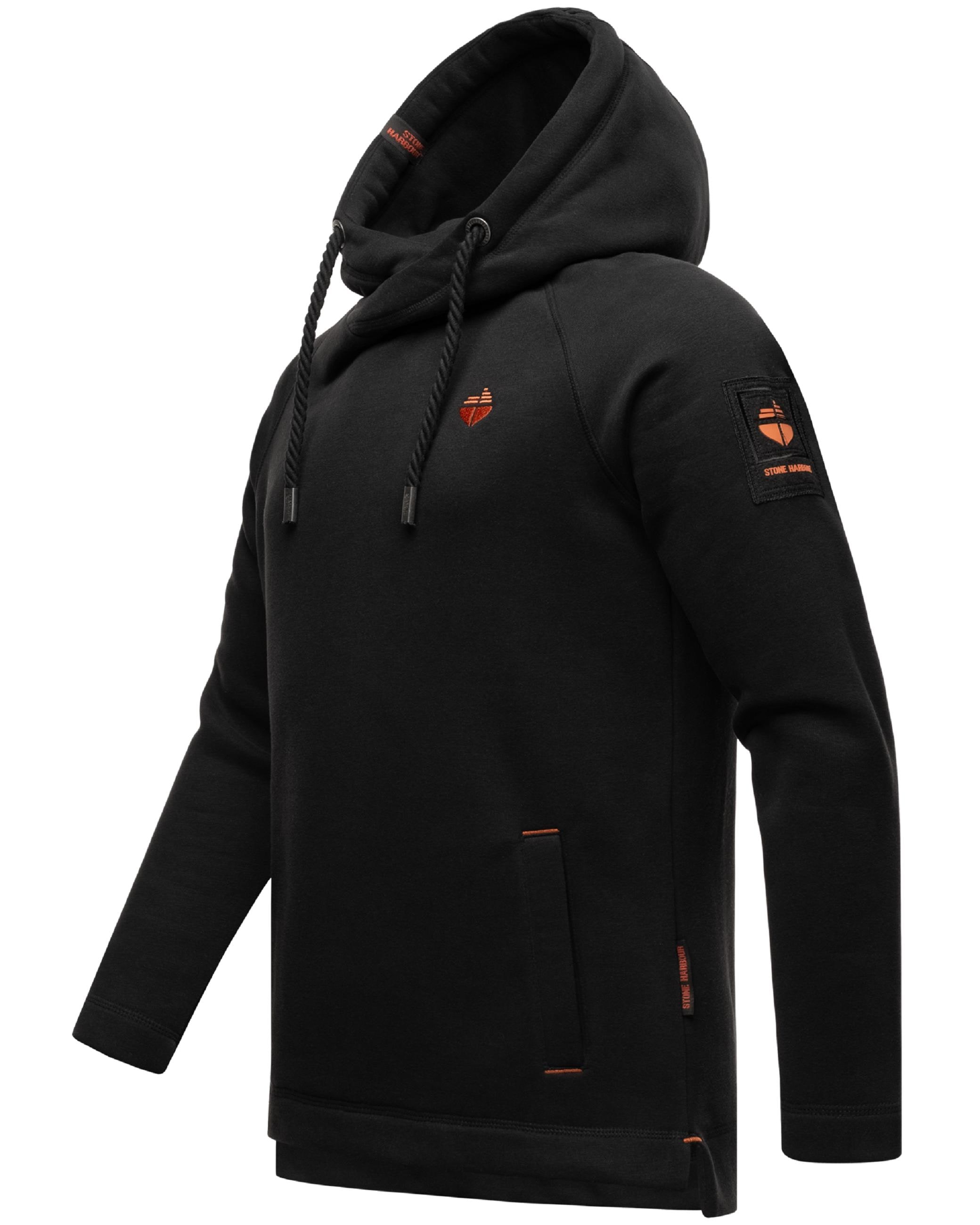 Stone Harbour Hoodie »Hoodie Caspian Sailor«, Sportlicher Kapuzenpullover mit großen Kordeln