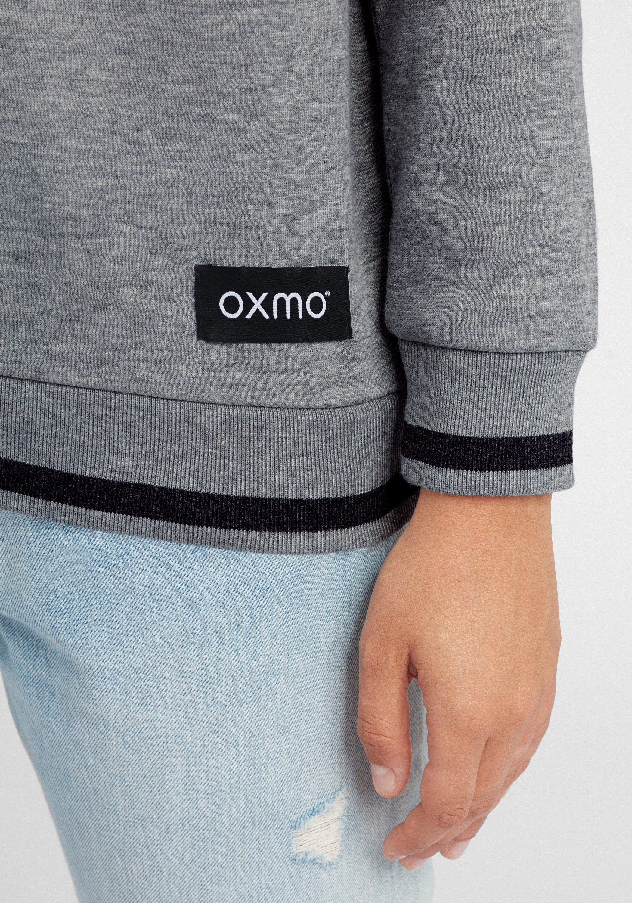 OXMO Rundhalspullover »Sweatpullover OXOmaya«