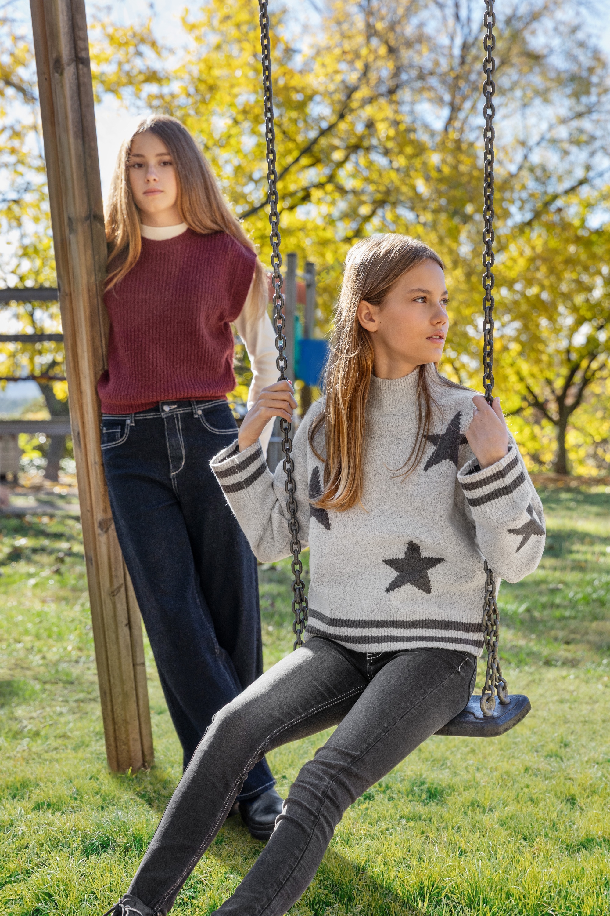 Blue Seven Strickpullover »Pullover mit Stehkragen«