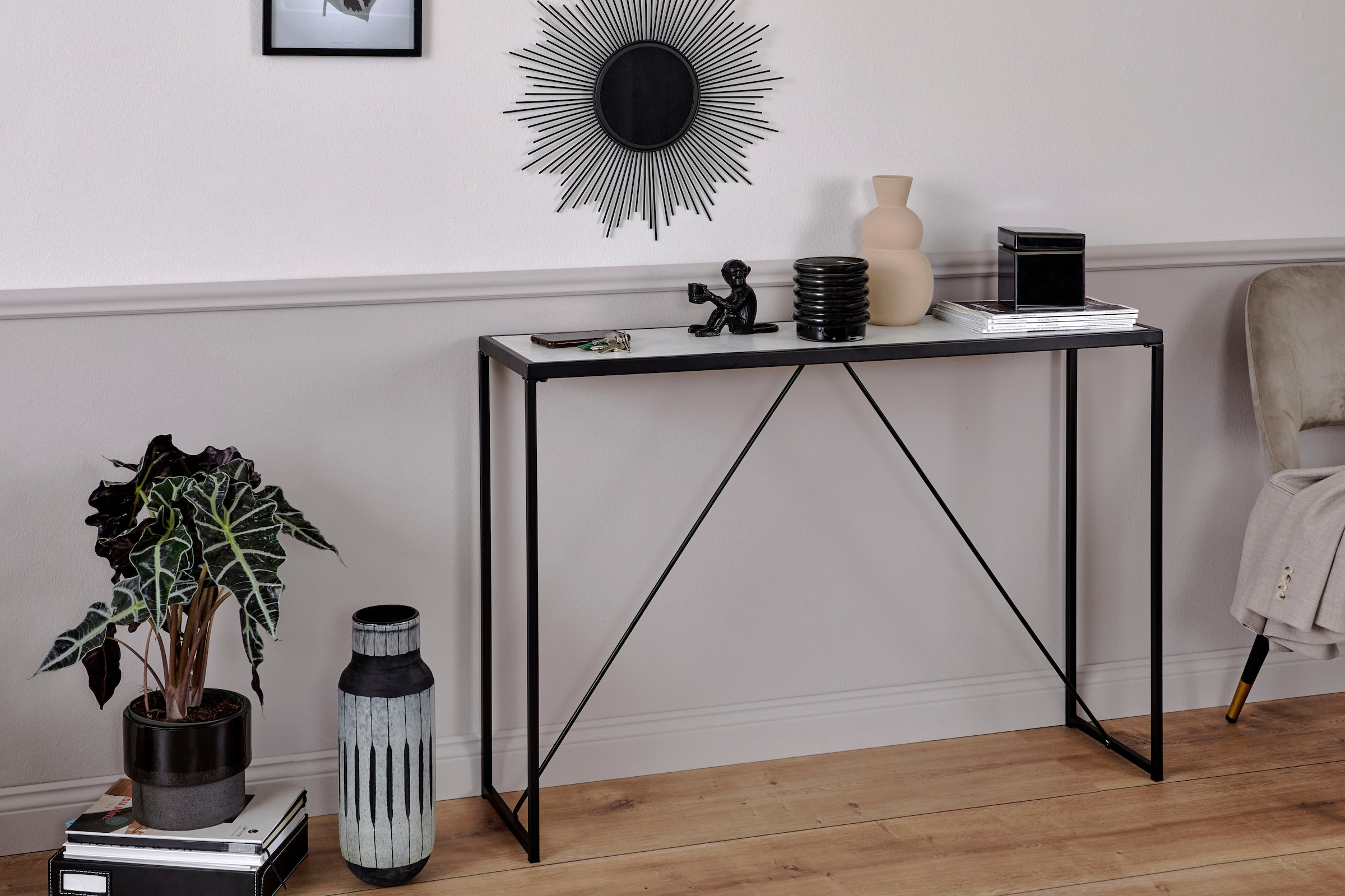 Jahnke Konsolentisch »GLAM CONSOLE« Breite ca. 111 cm, Beistelltisch