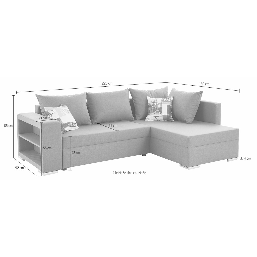 COLLECTION AB Ecksofa »John«